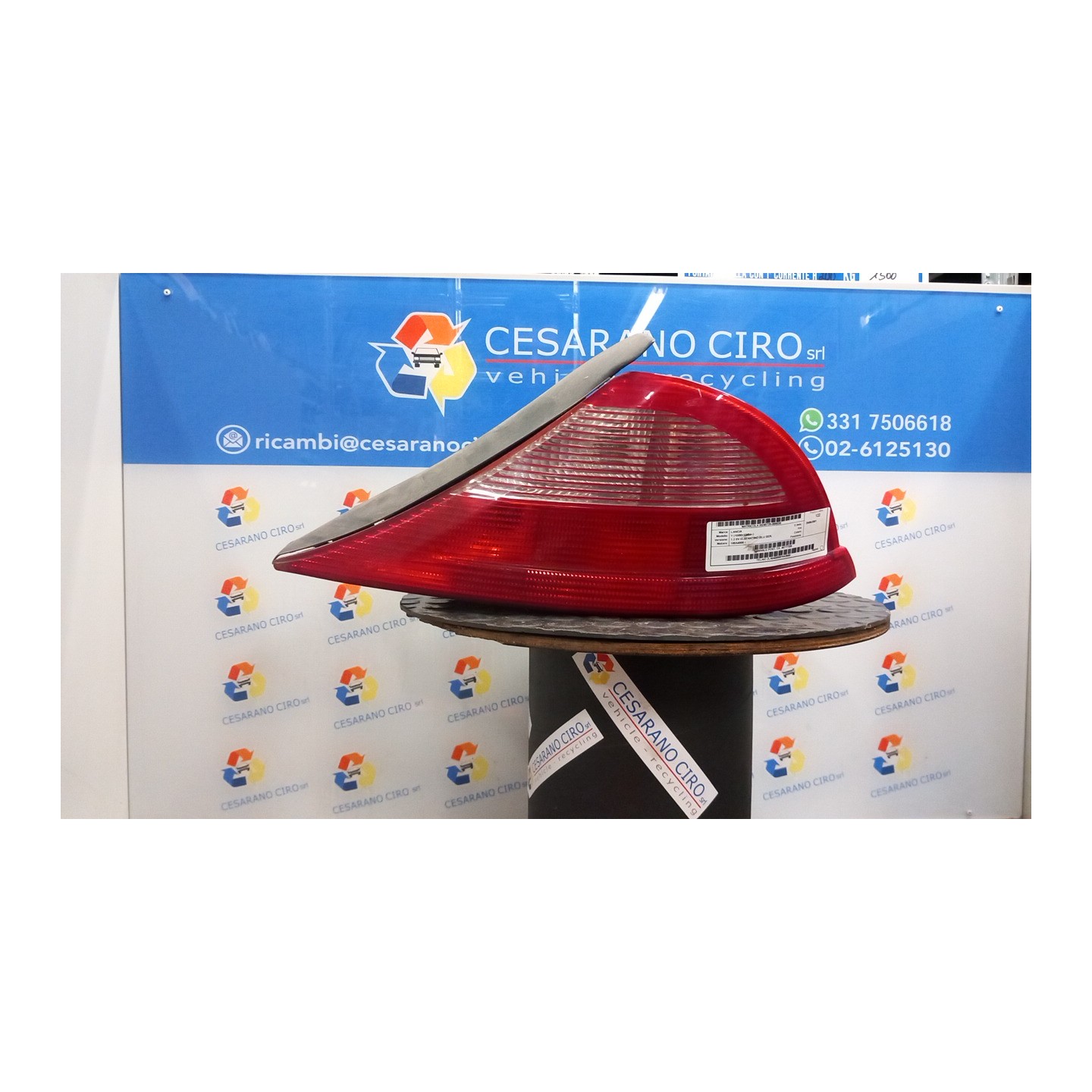 FANALE POST. DX. 020 LANCIA Y (10/00-03/04) 188A4000 46777339