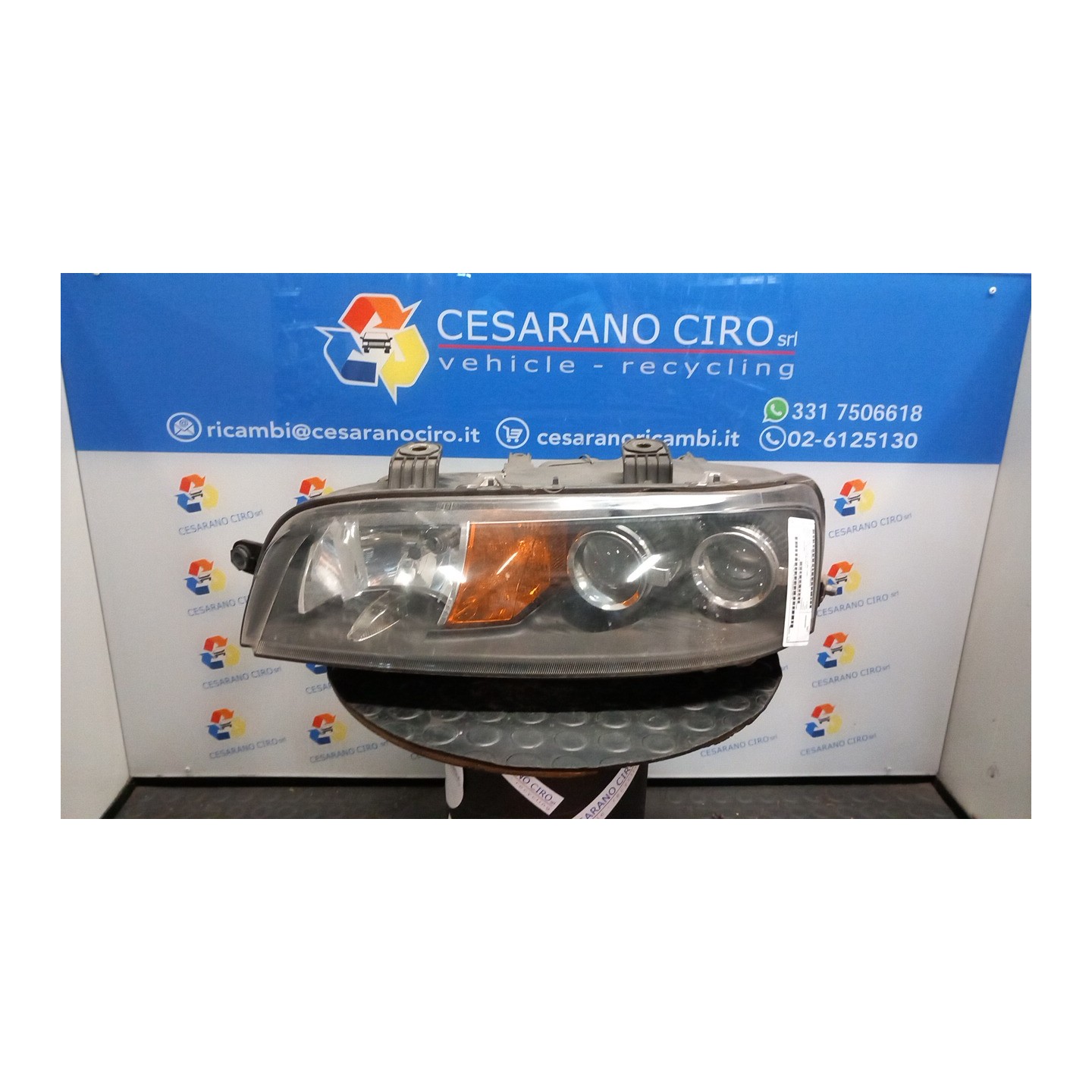 PROIETTORE C/FENDINEBBIA SX. 034 FIAT PUNTO (1N/1P) (07/99-12/05) 188A4000 51712397