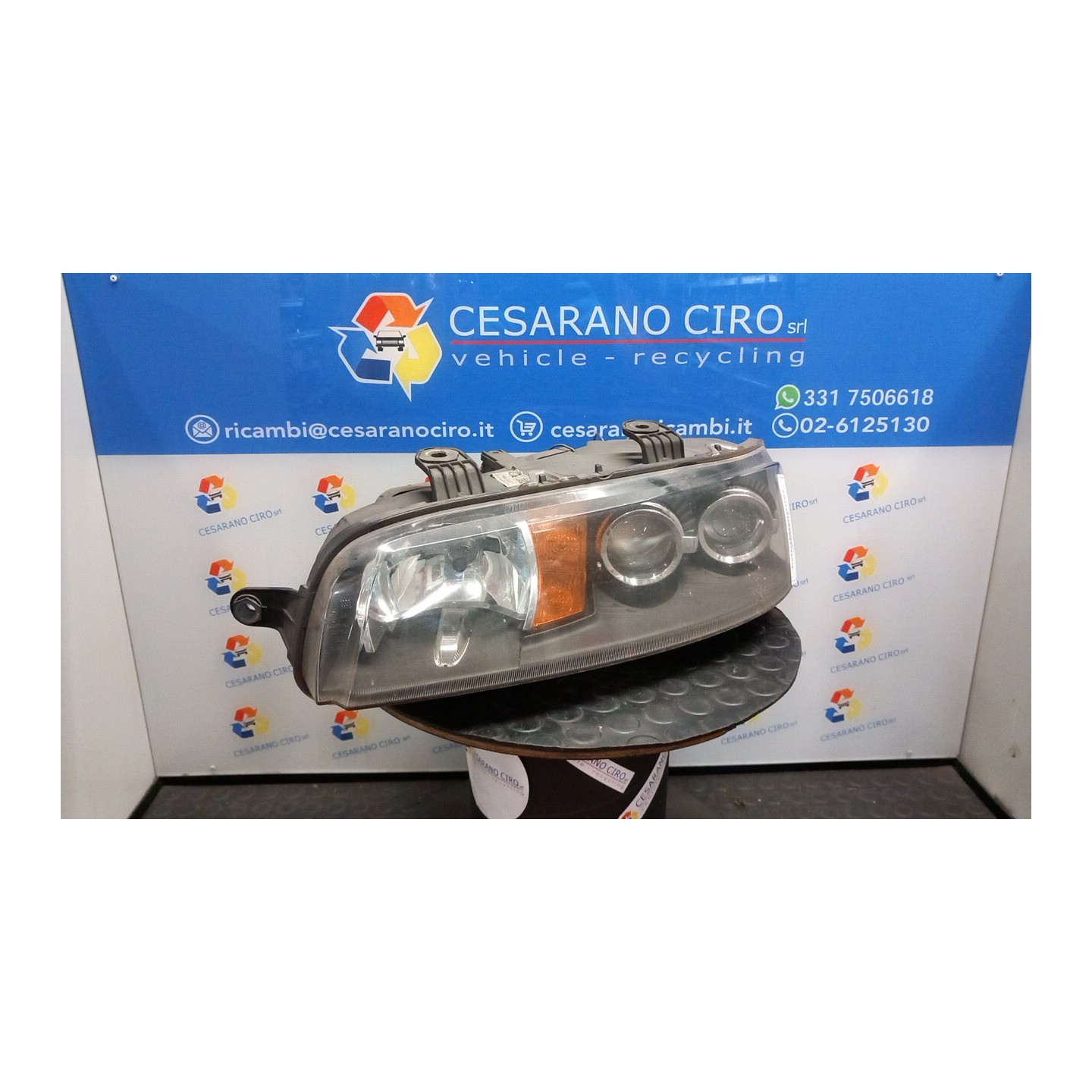 PROIETTORE C/FENDINEBBIA SX. 034 FIAT PUNTO (1N/1P) (07/99-12/05) 188A4000 51712397
