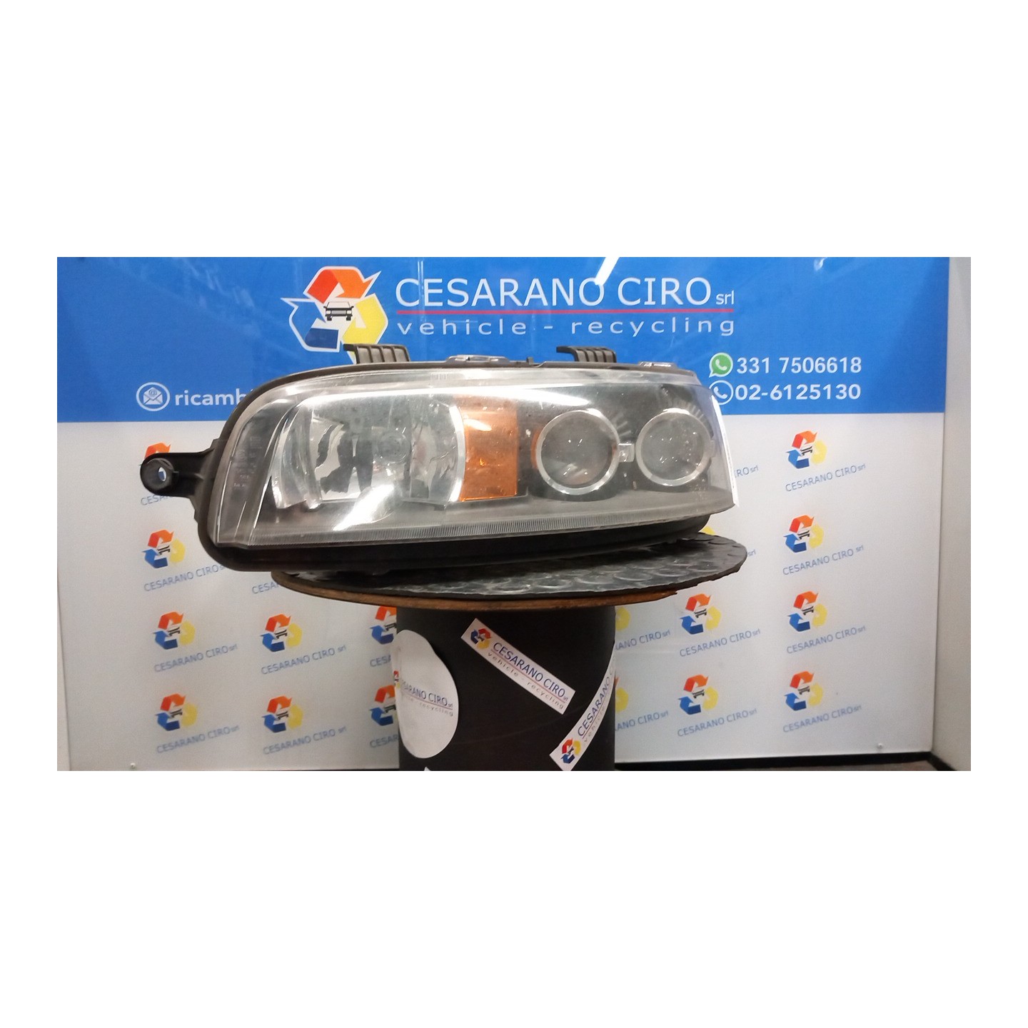 PROIETTORE C/FENDINEBBIA SX. 034 FIAT PUNTO (1N/1P) (07/99-12/05) 188A4000 51712397