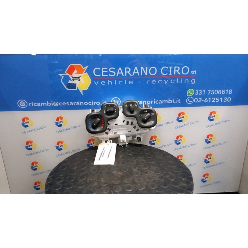 BLOCCO COMANDO CLIMATIZZAZIONE 070 FIAT PANDA VAN (33) (06/12-09/18) 312B2000 735575648