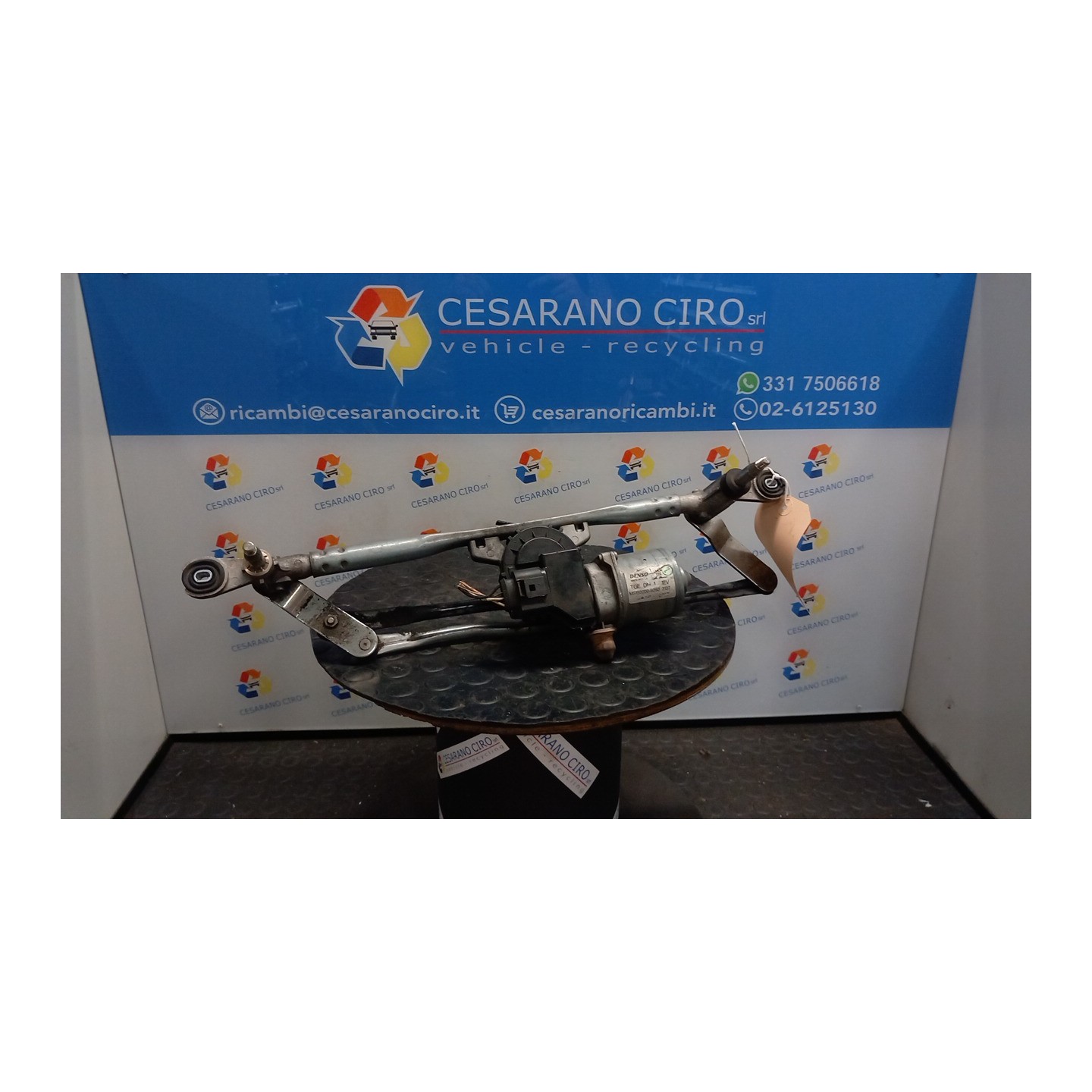 MECCANISMO TERGIPARABREZZA CON MOTORINO 071 FIAT PANDA VAN (33) (06/12-09/18) 312B2000 52024852