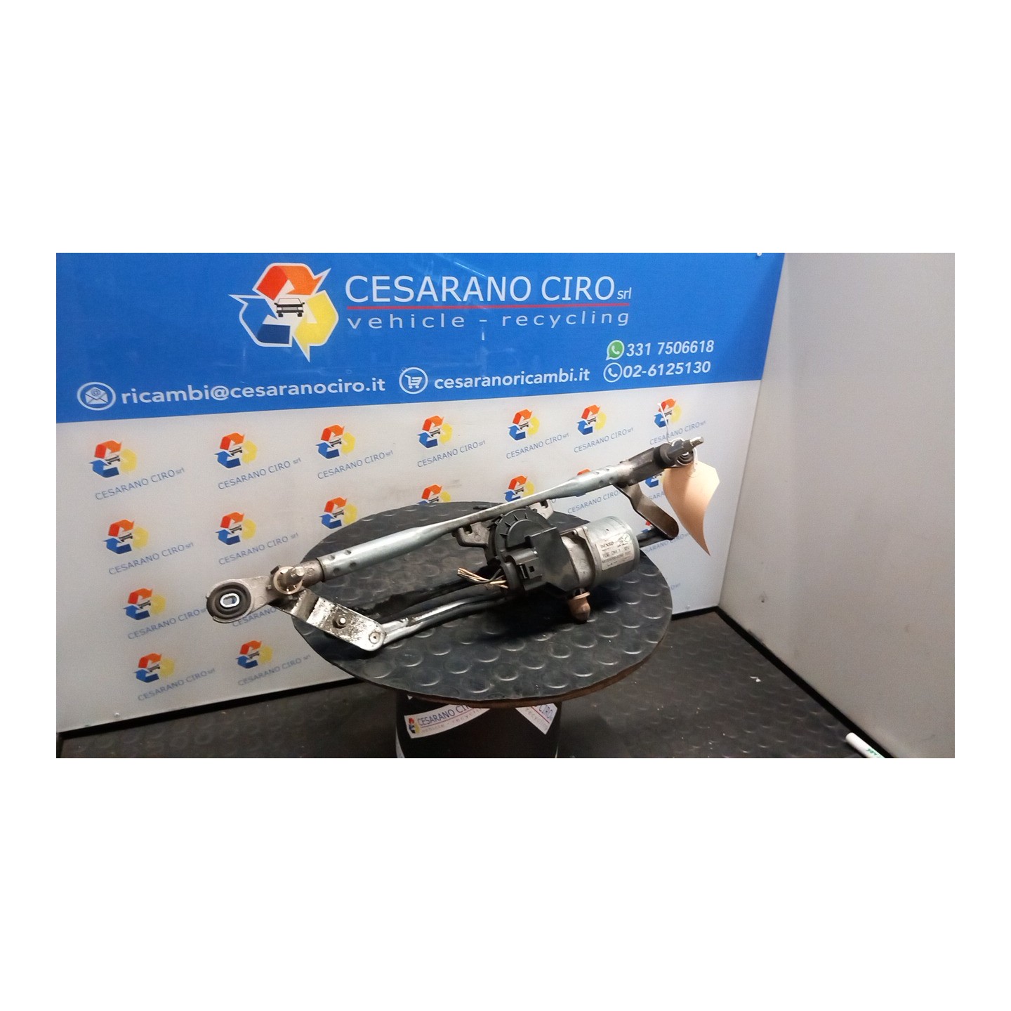 MECCANISMO TERGIPARABREZZA CON MOTORINO 071 FIAT PANDA VAN (33) (06/12-09/18) 312B2000 52024852