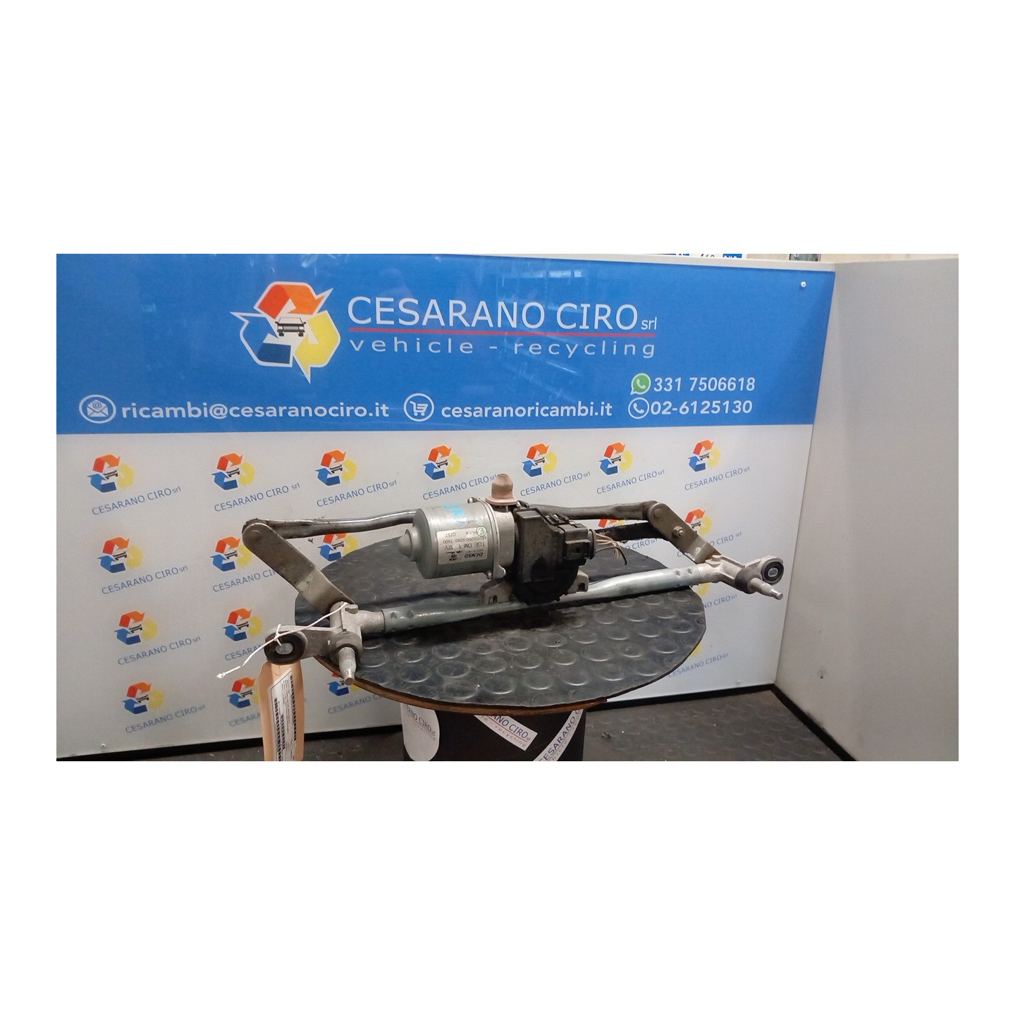 MECCANISMO TERGIPARABREZZA CON MOTORINO 072 FIAT PANDA VAN (33) (06/12-09/18) 312B2000 52024852