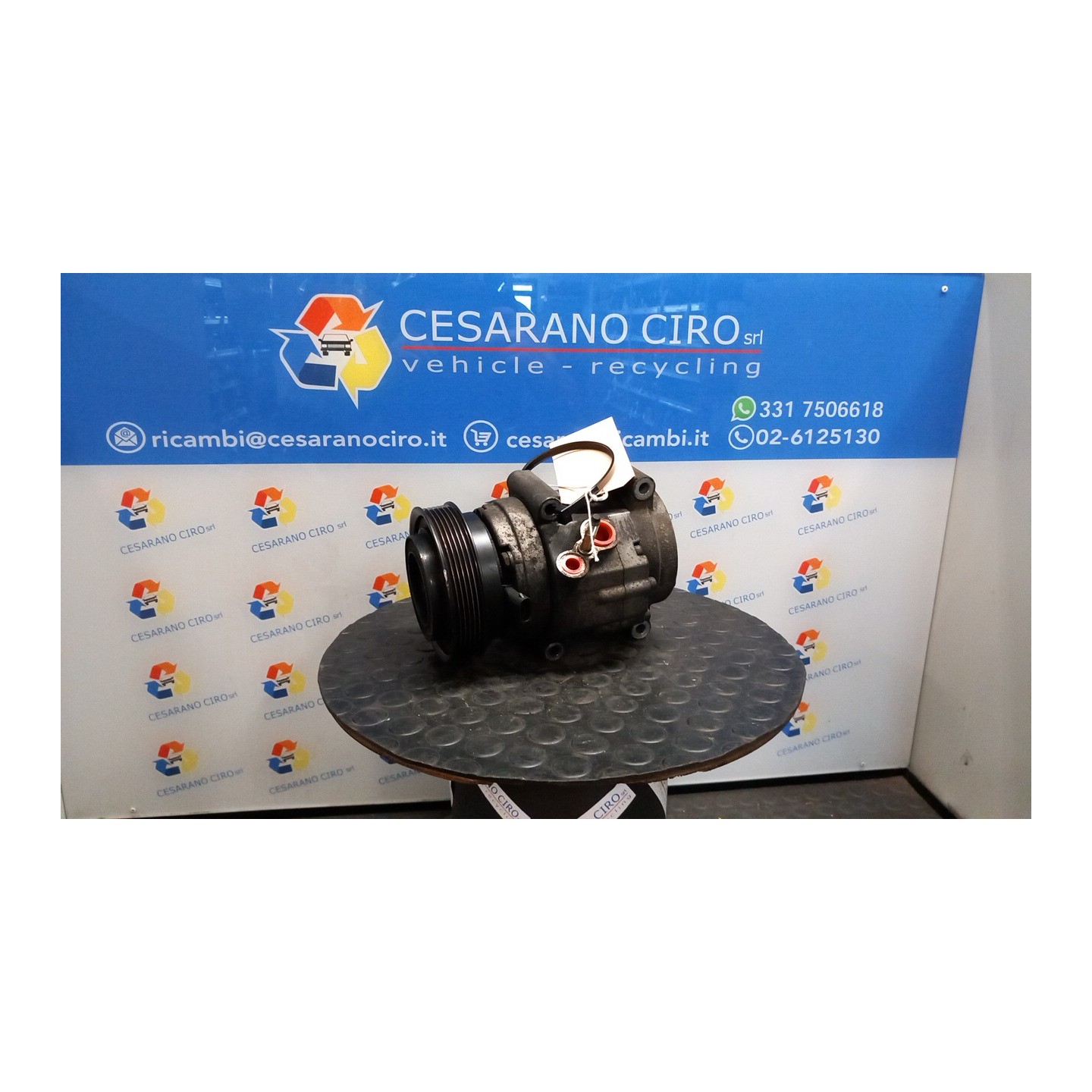 COMPRESSORE A/C 018 OPEL ANTARA (L07) (02/07-07/11) Z20S 93743410