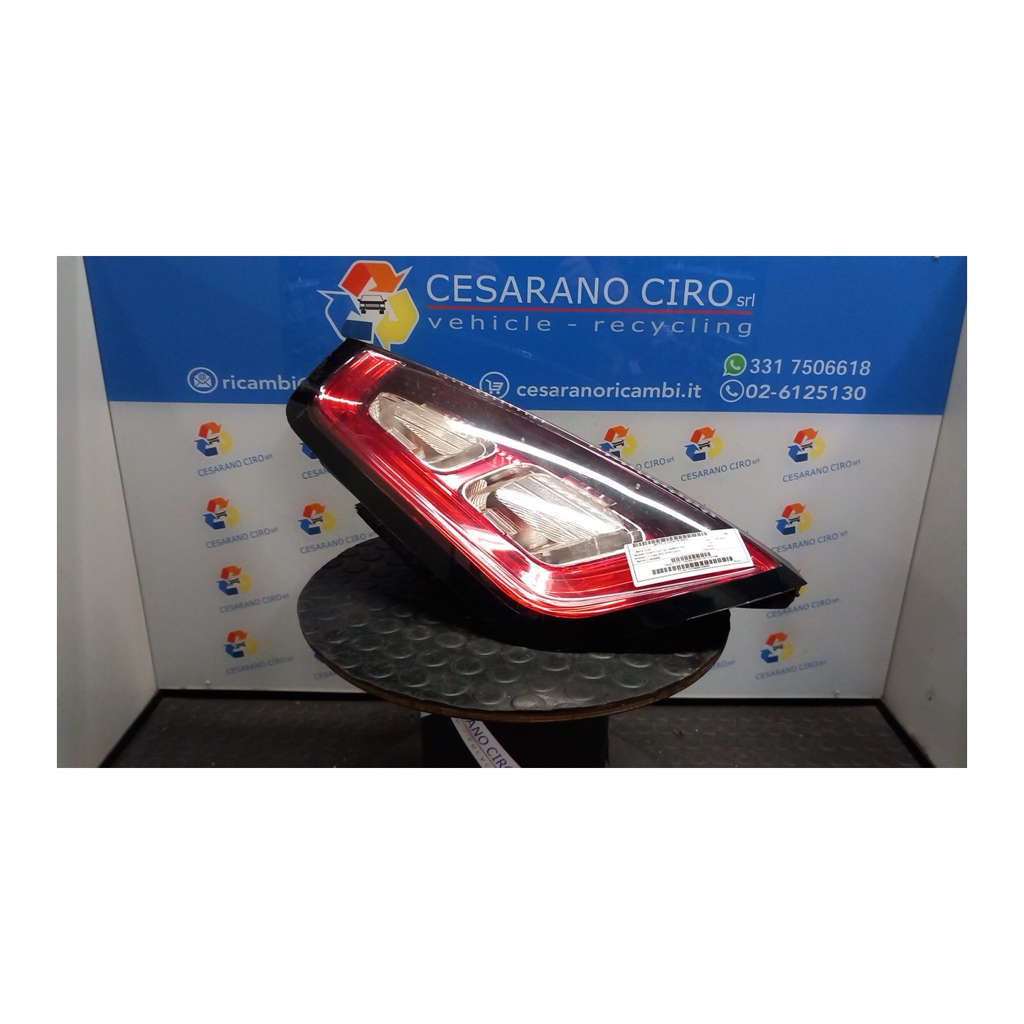 FANALE POST. RACING,SPORT SX. 033 FIAT PUNTO EVO (3J) (08/09-07/13) 169A4000 51927095