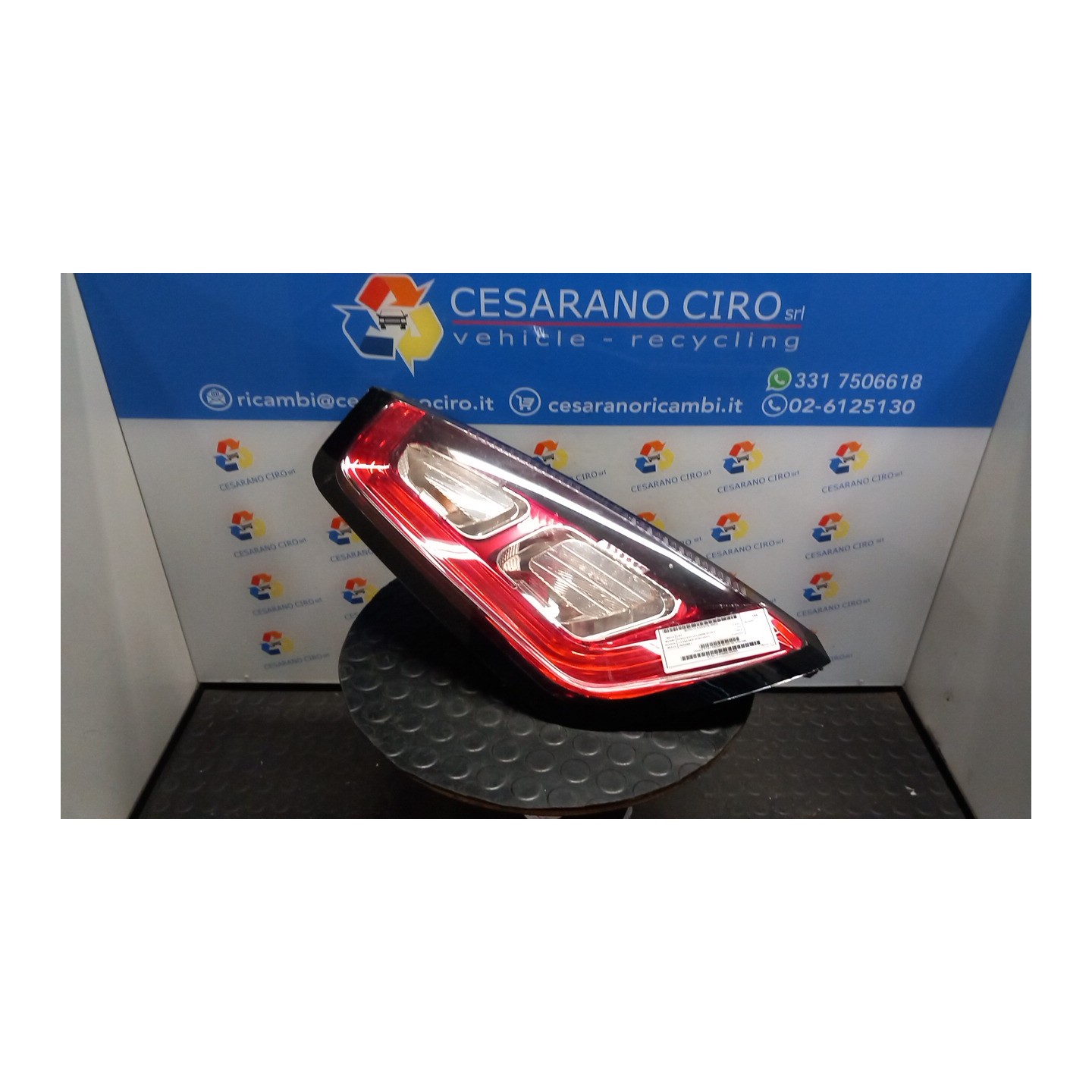 FANALE POST. RACING,SPORT SX. 033 FIAT PUNTO EVO (3J) (08/09-07/13) 169A4000 51927095