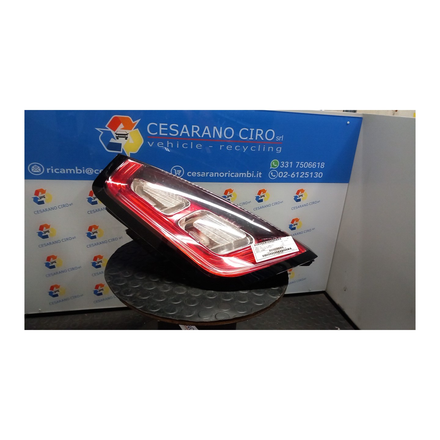 FANALE POST. RACING,SPORT SX. 033 FIAT PUNTO EVO (3J) (08/09-07/13) 169A4000 51927095
