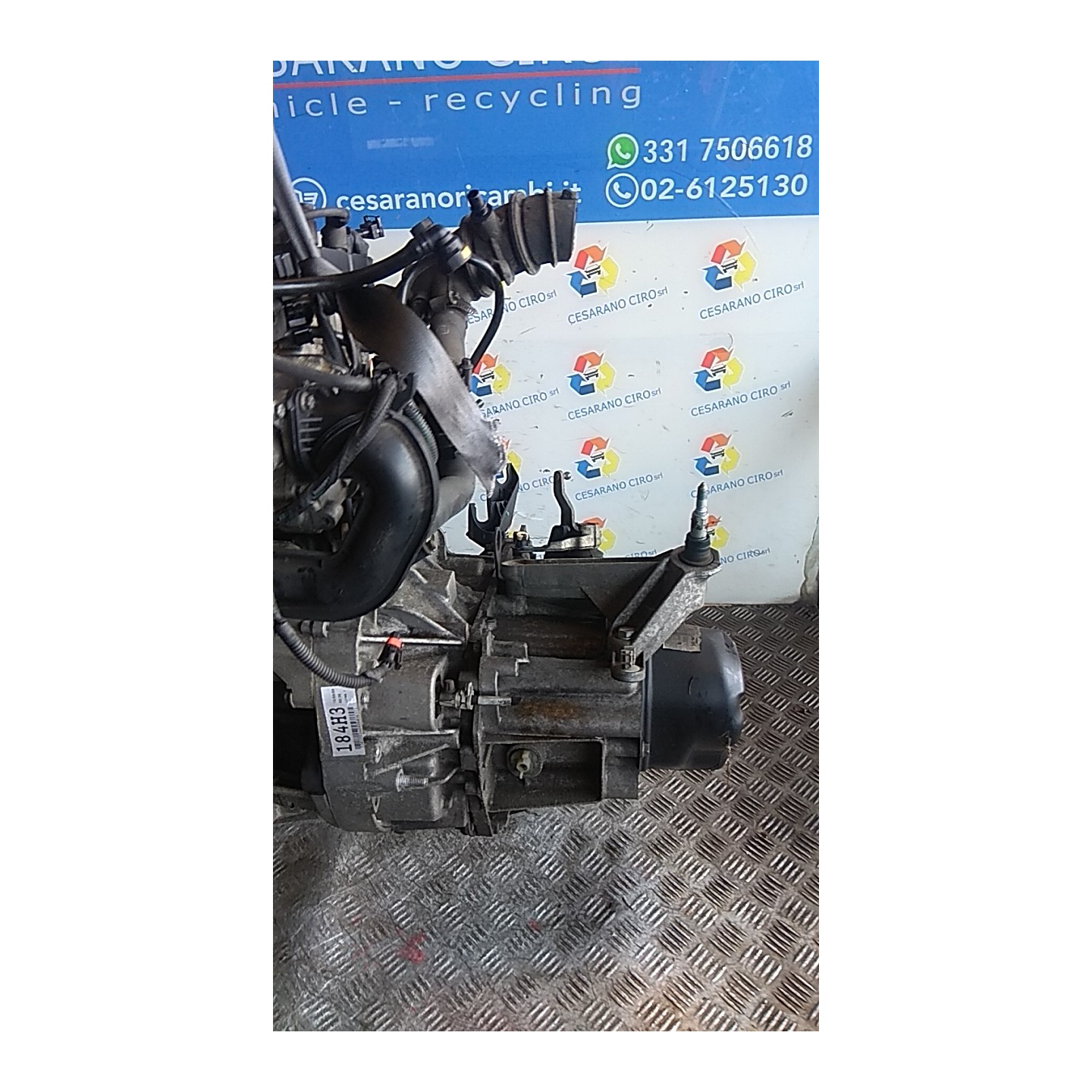 CAMBIO COMPL. 11-07 039 RENAULT CLIO 3A SERIE (07/05-05/09) D4FH7 7701978871