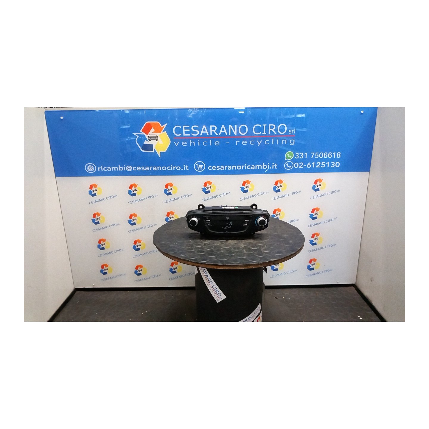 BLOCCO COMANDO CLIMATIZZAZIONE C/A/C AUT., PARABREZZA RISC. 056 FORD B-MAX (CB2) (07/12-) SFJB 1901283