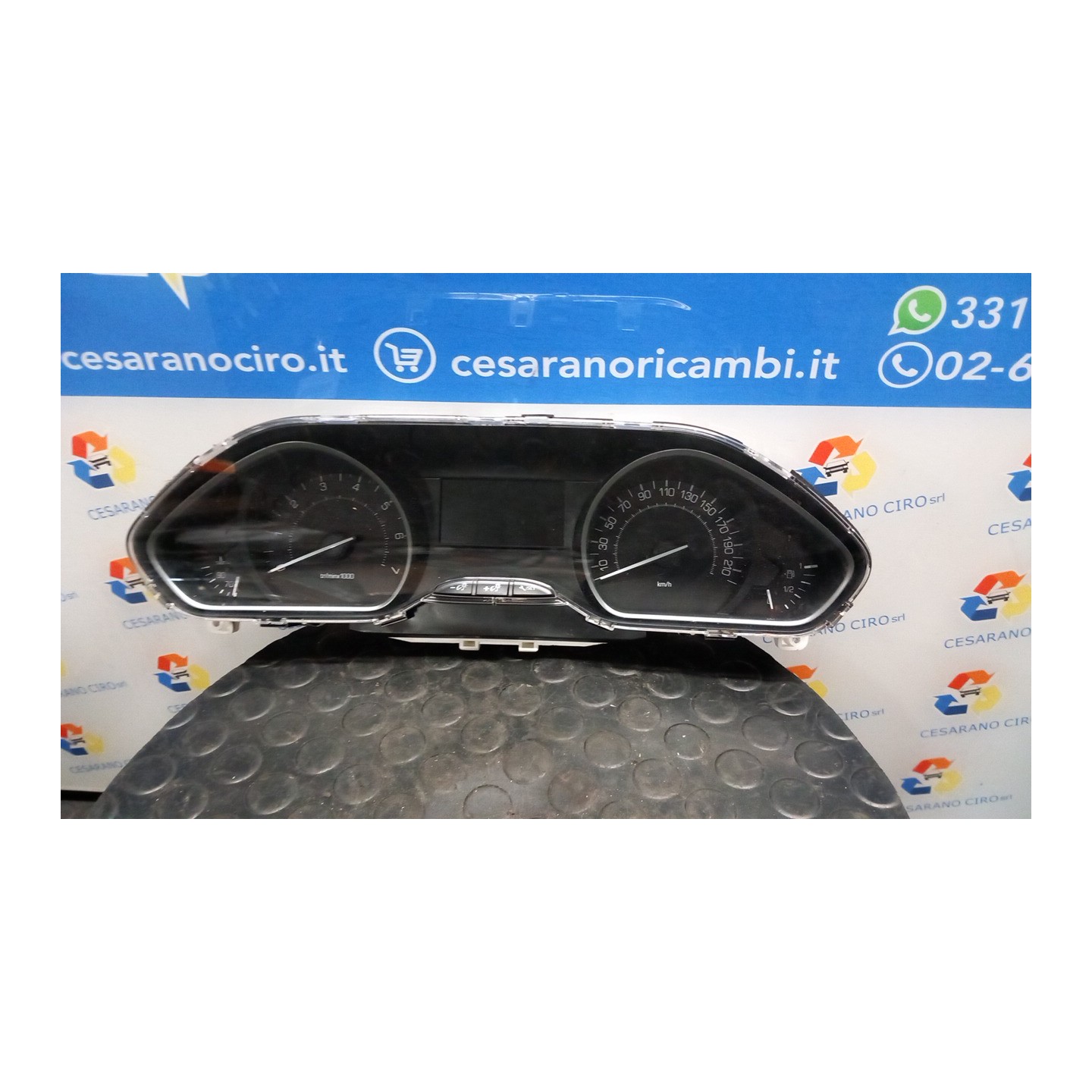 QUADRO STRUMENTI COMPL. C/MATRICE 061 PEUGEOT 208 (04/15-06/20) HM05 9822633180