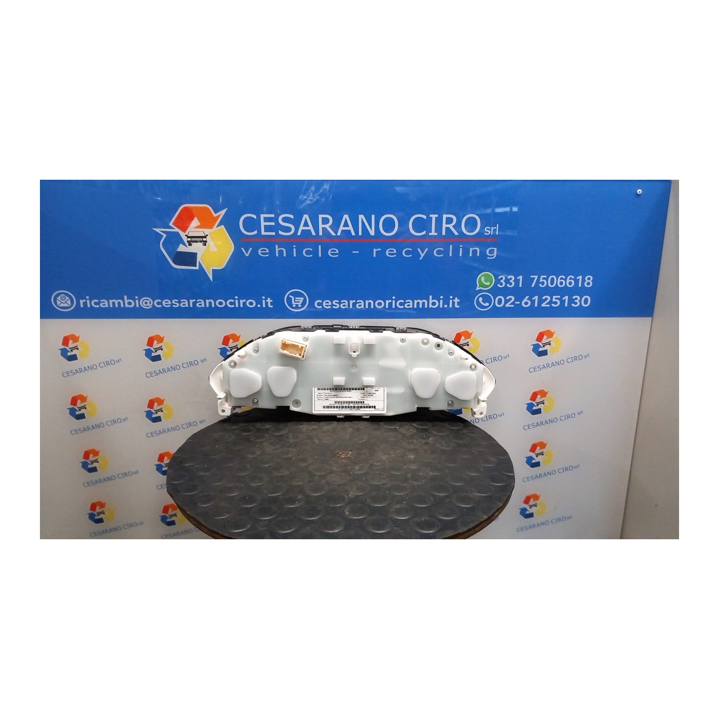 QUADRO STRUMENTI COMPL. C/MATRICE 061 PEUGEOT 208 (04/15-06/20) HM05 9822633180