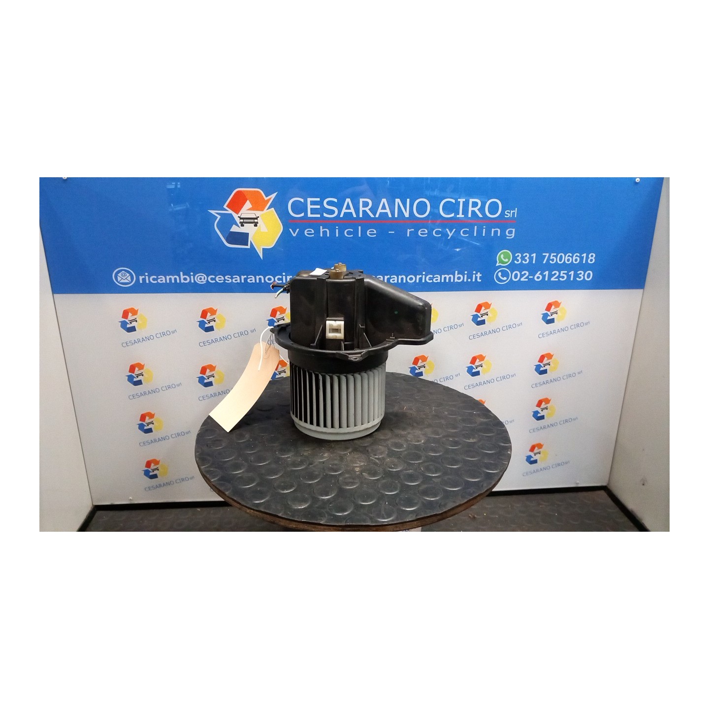 MOTORINO VENTILAZIONE ABITACOLO 076 FIAT PANDA VAN (33) (06/12-09/18) 312B2000 77366917