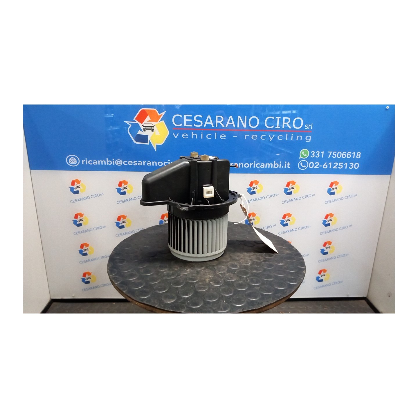 MOTORINO VENTILAZIONE ABITACOLO 076 FIAT PANDA VAN (33) (06/12-09/18) 312B2000 77366917