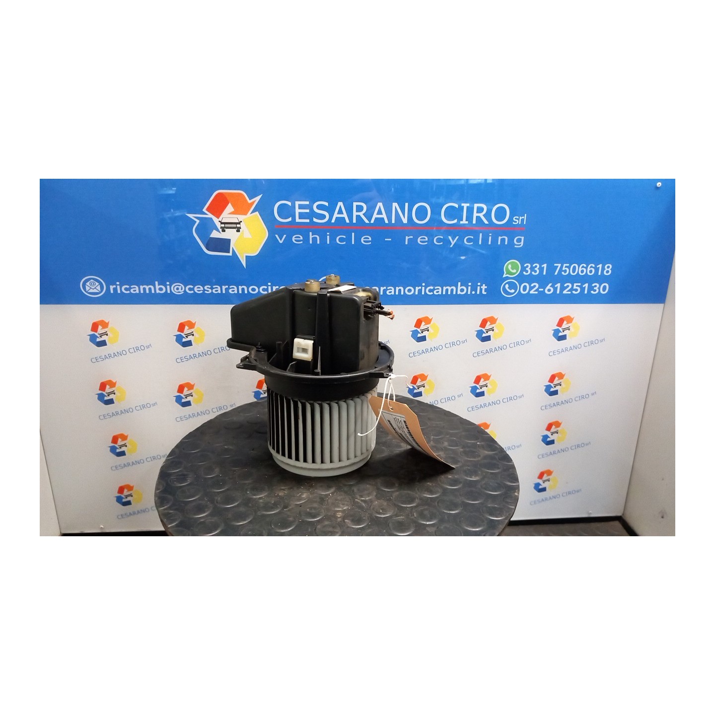 MOTORINO VENTILAZIONE ABITACOLO 076 FIAT PANDA VAN (33) (06/12-09/18) 312B2000 77366917