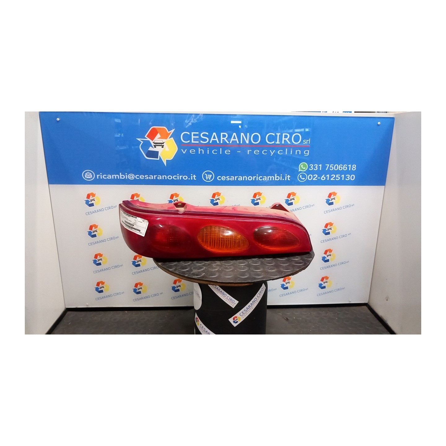 FANALE POST. SX. 031 FIAT SEICENTO (1E) (02/98-07/05) 187A1000 46511339