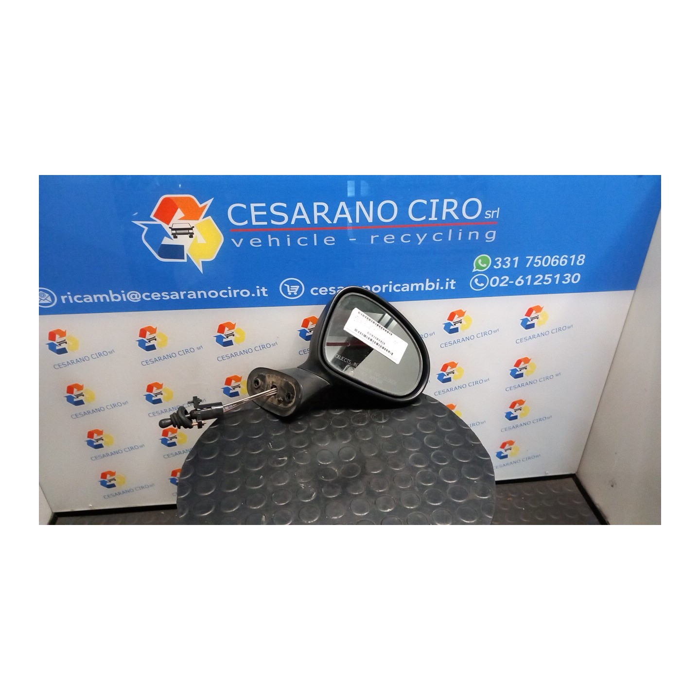 RETROVISORE EST. DX. 008 CHEVROLET (DAEWOO) MATIZ (M100) (12/00-02/06) F8CV 96380522