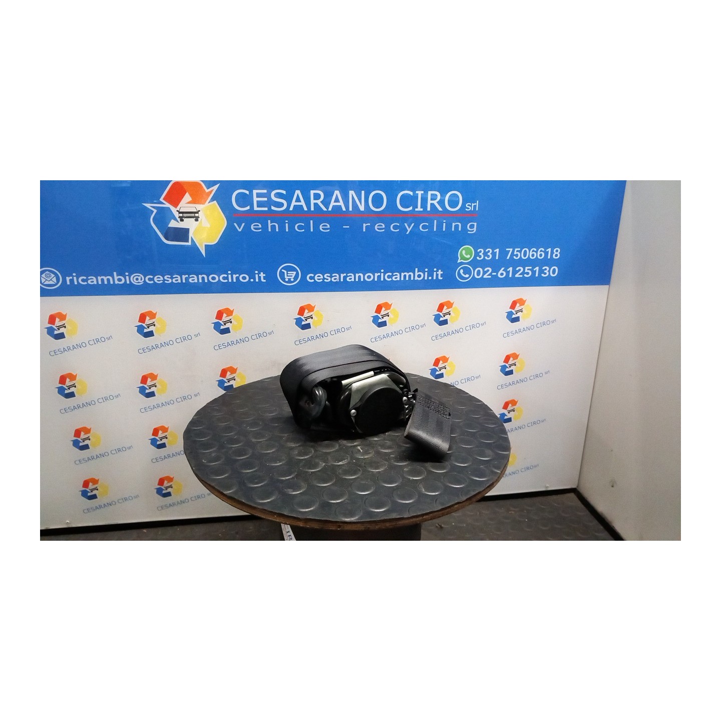 CINTURA DI SICUREZZA ANT. DX. 032 PEUGEOT 1007 (04/05-06/10) 9HZ 8974V7