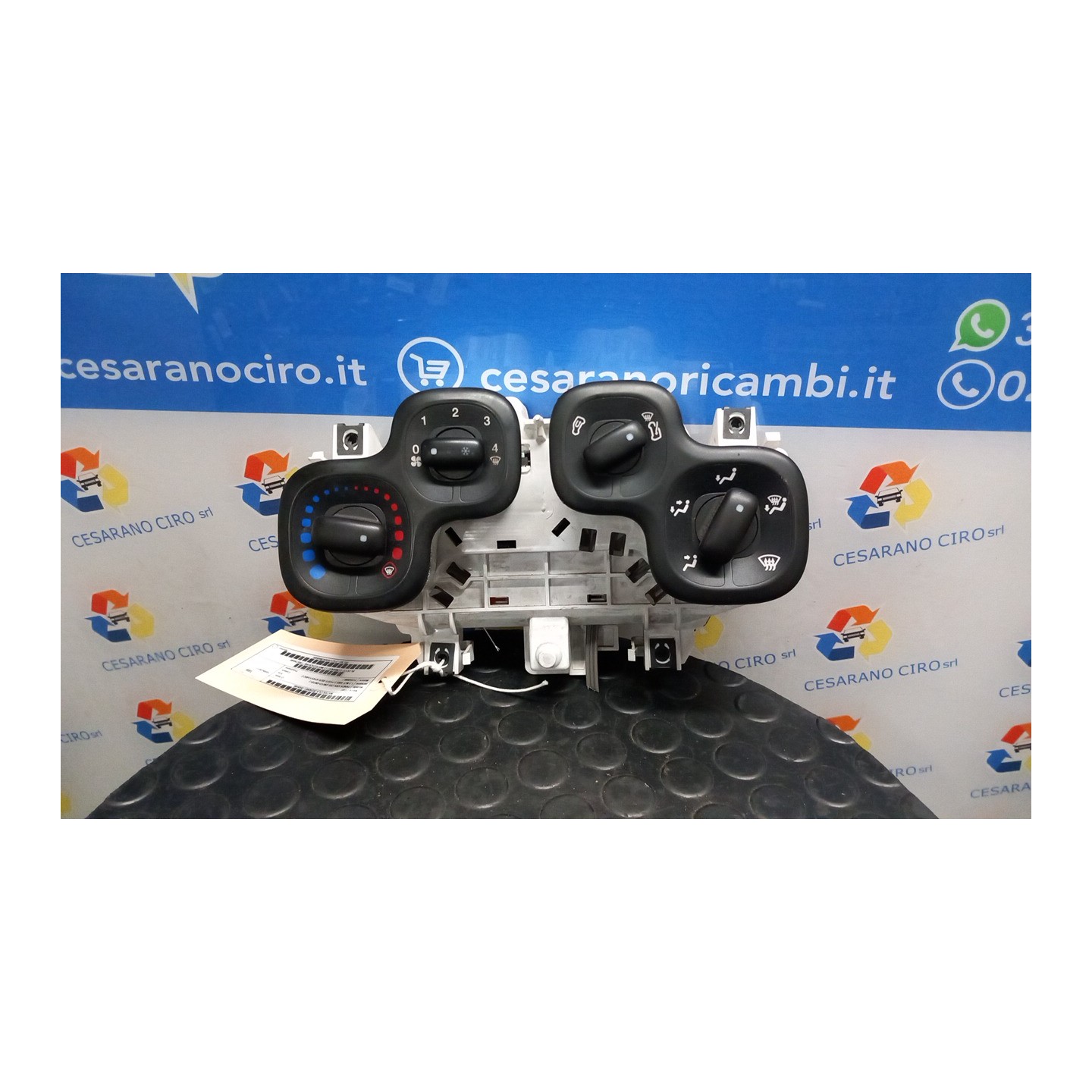 BLOCCO COMANDO CLIMATIZZAZIONE 046 FIAT PANDA VAN (33) (06/12-09/18) 312B2000 735575648