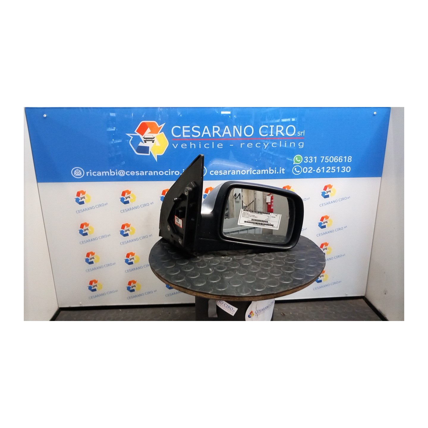 RETROVISORE EST. REGOLAZ. ELETTR. DX. 053 KIA PICANTO 1A SERIE (02/08-07/11 G4HG 8762007198