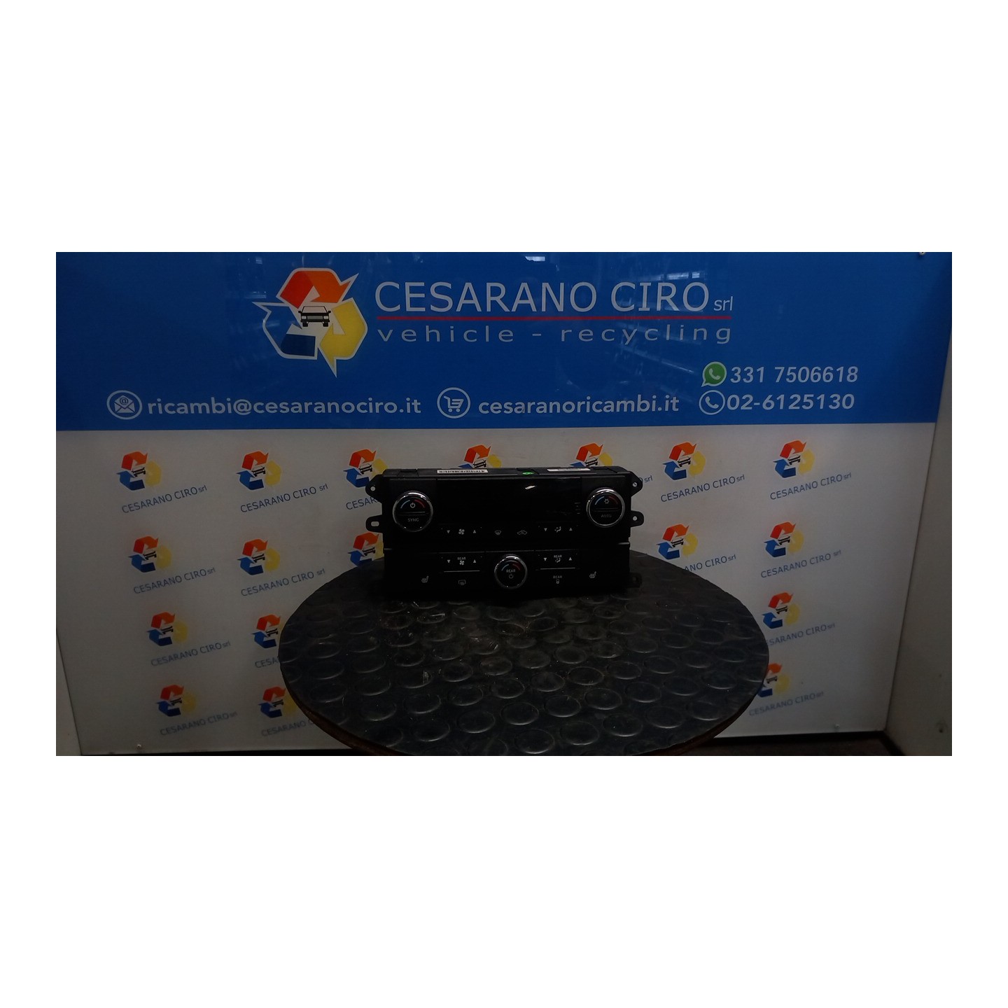 BLOCCO COMANDO CLIMATIZZAZIONE 062 CHRYSLER GRAND VOYAGER (03/08-) VM64C K55111933AB