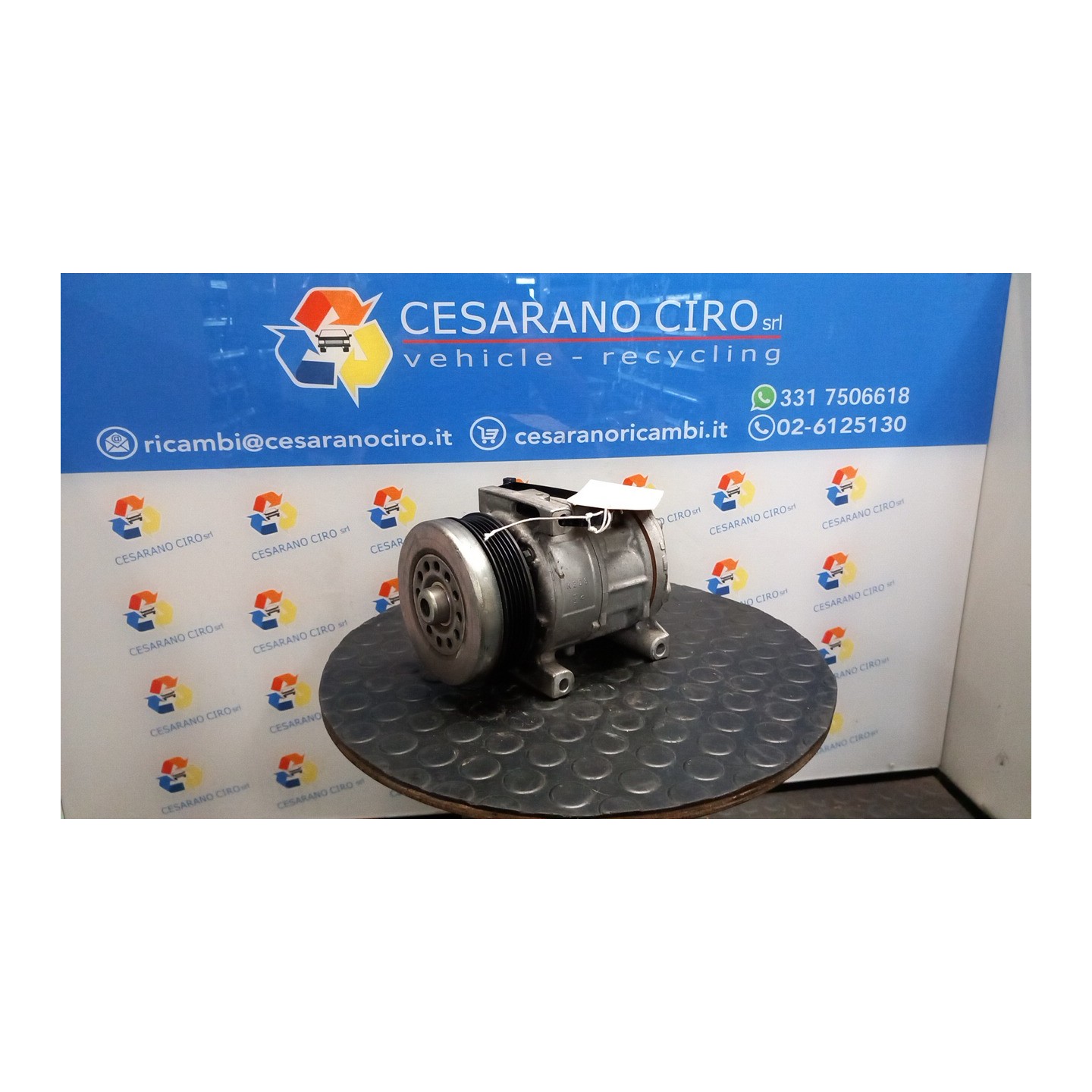 COMPRESSORE A/C 085 FIAT GRANDE PUNTO (4C) (05/08-01/11 350A1000 55194880