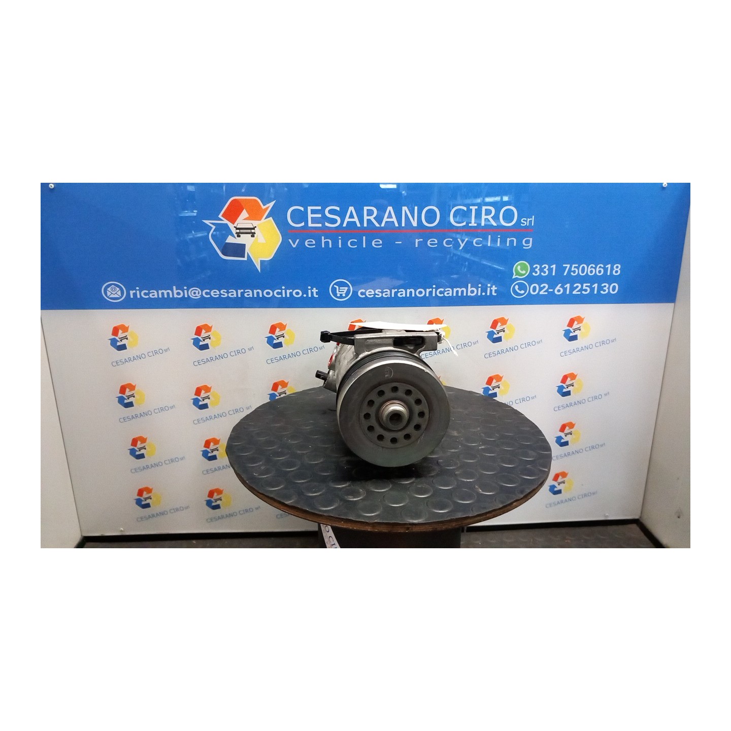COMPRESSORE A/C 085 FIAT GRANDE PUNTO (4C) (05/08-01/11 350A1000 55194880