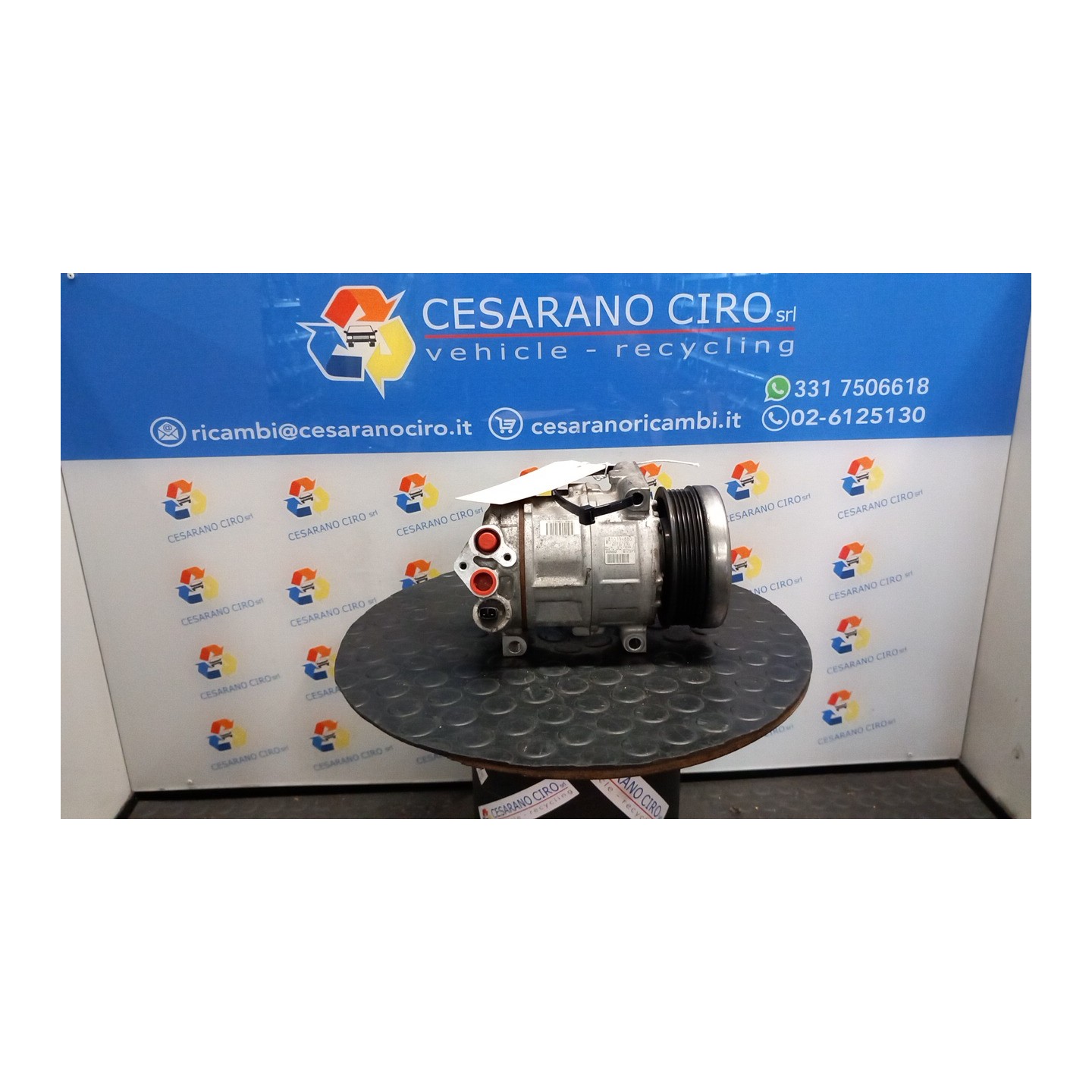 COMPRESSORE A/C 085 FIAT GRANDE PUNTO (4C) (05/08-01/11 350A1000 55194880