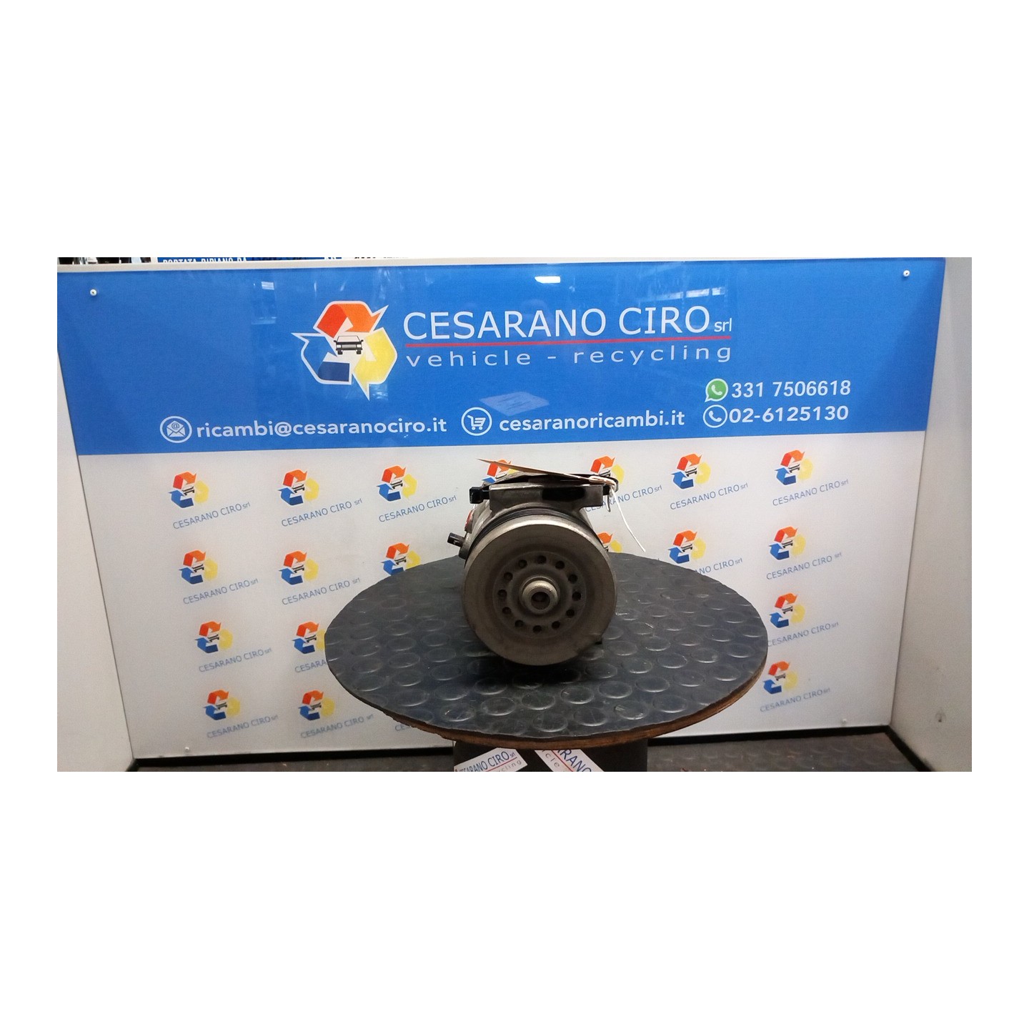 COMPRESSORE A/C 086 FIAT GRANDE PUNTO (4C) (05/08-01/11 350A1000 55194880