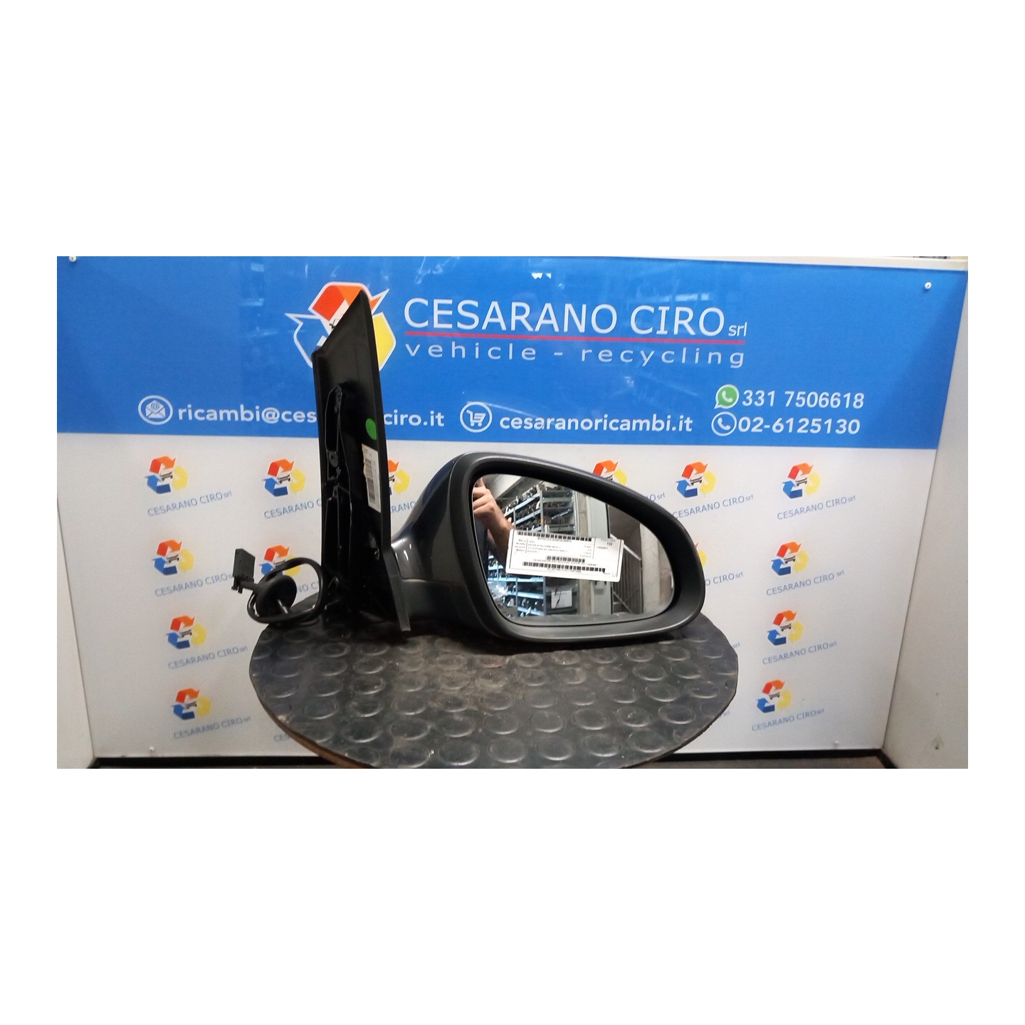 RETROVISORE EST. REGOLAZ. ELETTR. DX. 078 OPEL ASTRA (P10) (10/09-06/18) A17DTR 13308360