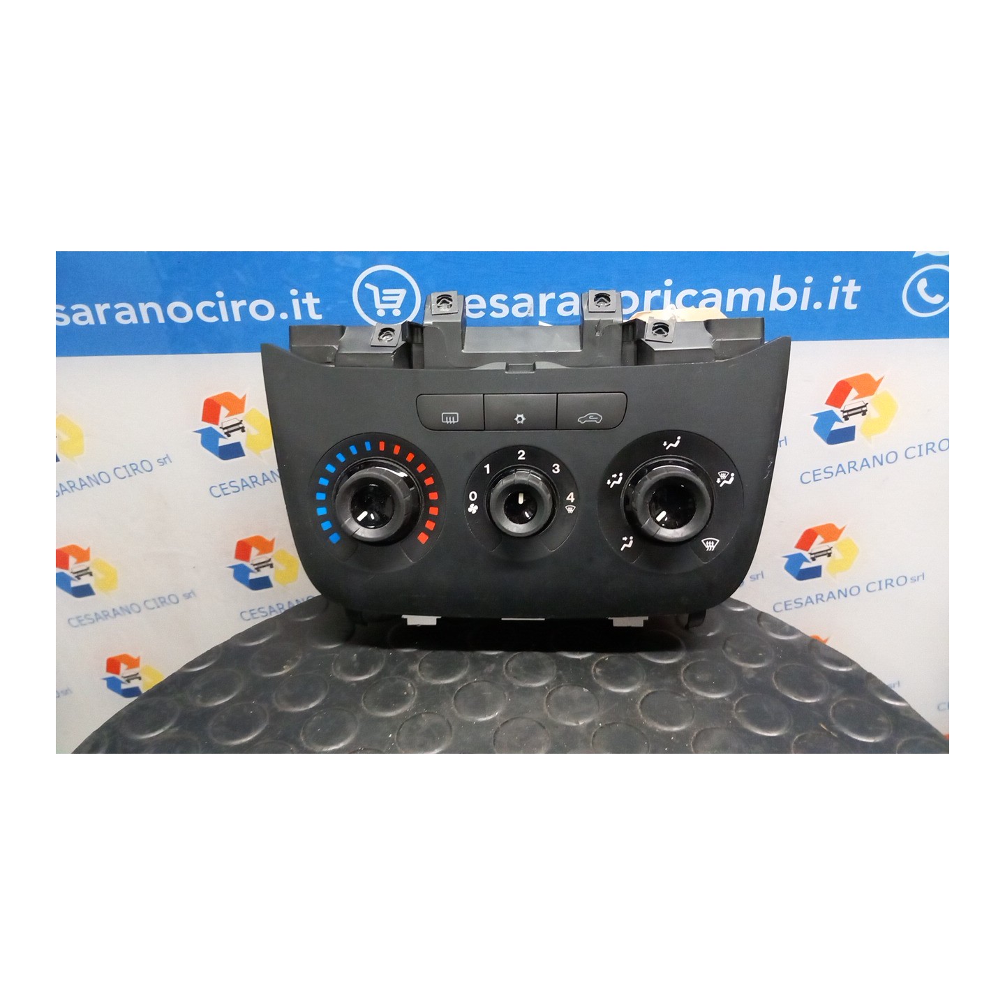 BLOCCO COMANDO CLIMATIZZAZIONE S/A/C C/LUNOTTO TERMICO P/POP 001 FIAT PUNTO (6U) (01/13-) 169A4000 735548357