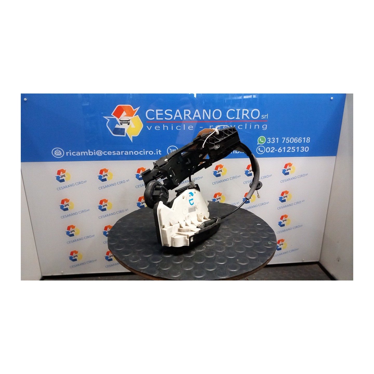SERRATURA PORTA POST. DX. 024 VOLKSWAGEN GOLF (5K/AJ) (09/08-) CAV 5K4839016J