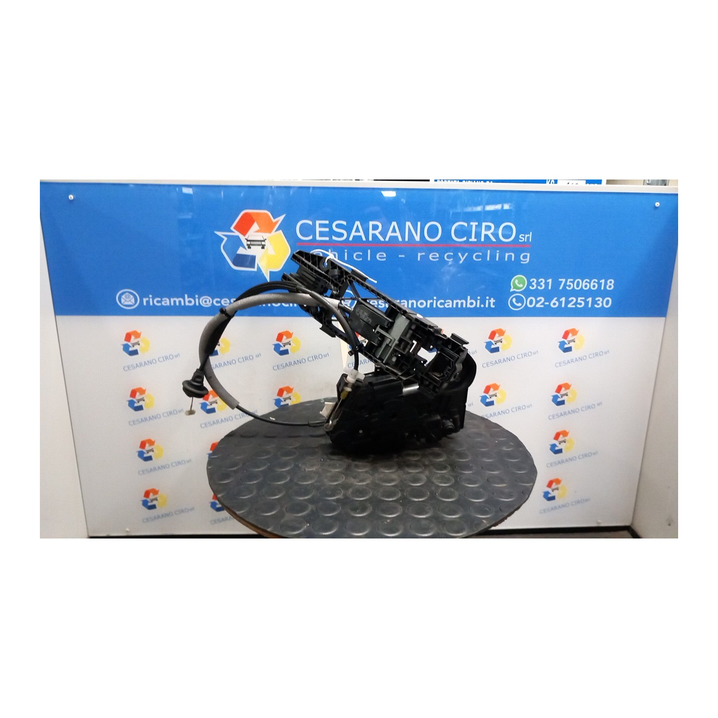 SERRATURA PORTA POST. DX. 024 VOLKSWAGEN GOLF (5K/AJ) (09/08-) CAV 5K4839016J