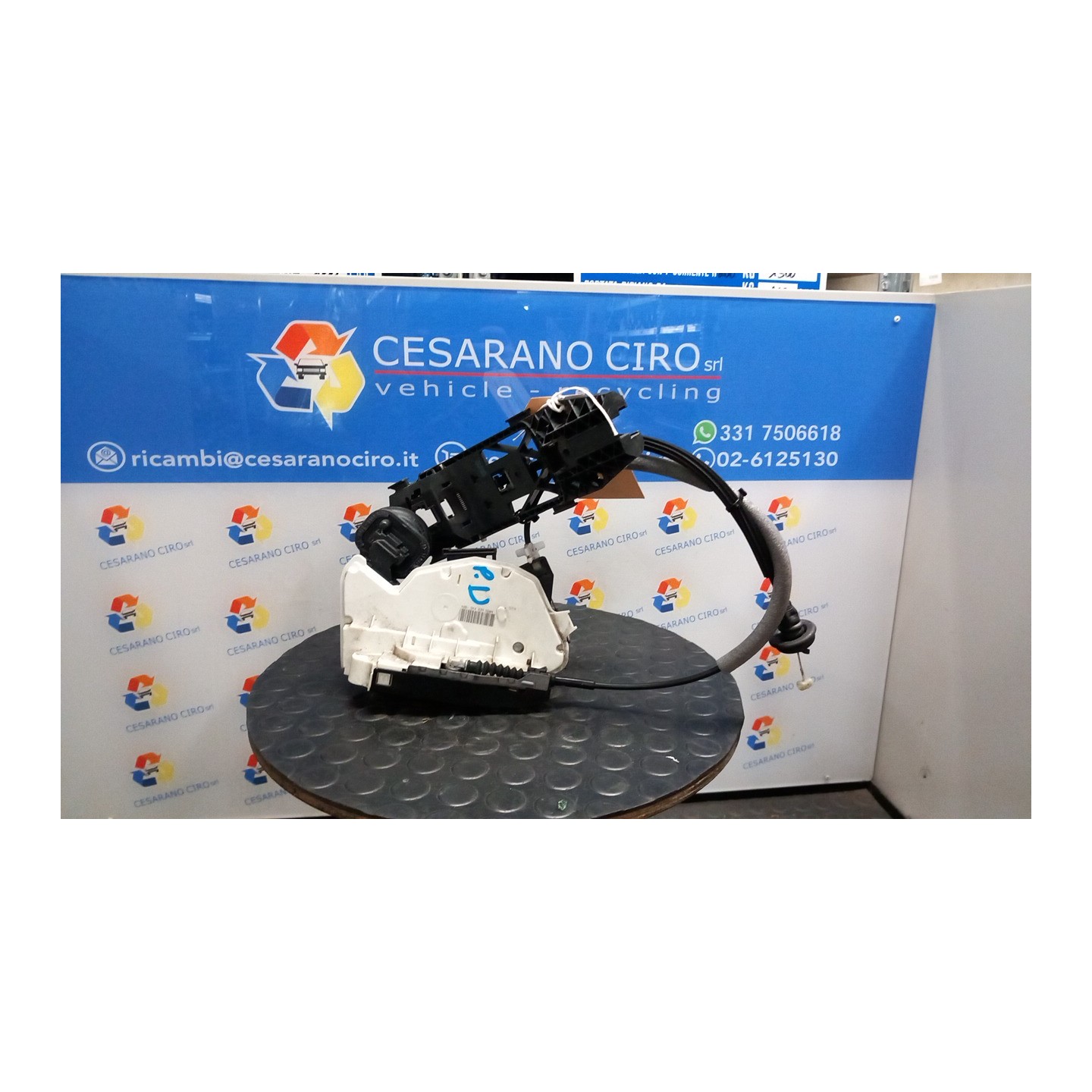 SERRATURA PORTA POST. DX. 024 VOLKSWAGEN GOLF (5K/AJ) (09/08-) CAV 5K4839016J