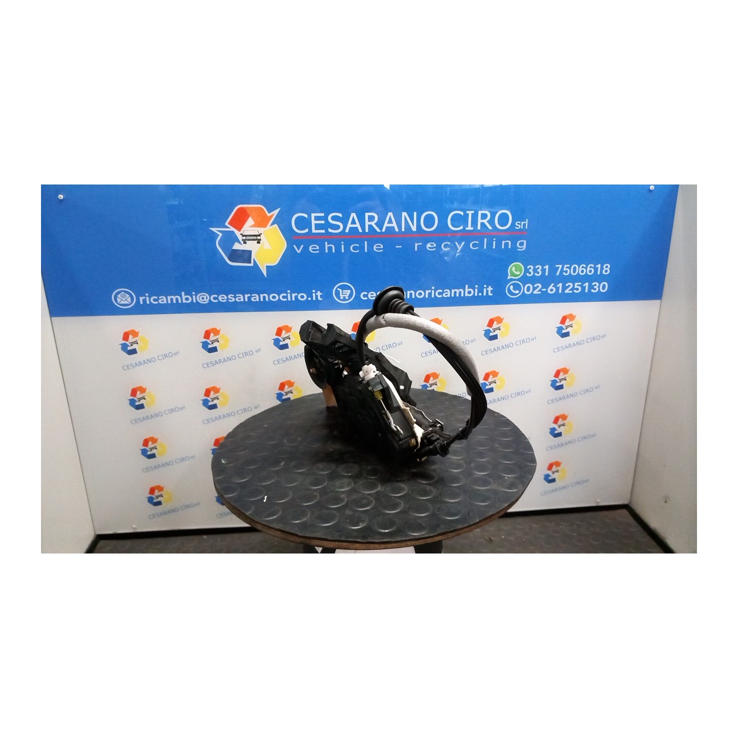 SERRATURA PORTA POST. SX. 025 VOLKSWAGEN GOLF (5K/AJ) (09/08-) CAV 5K4839015J