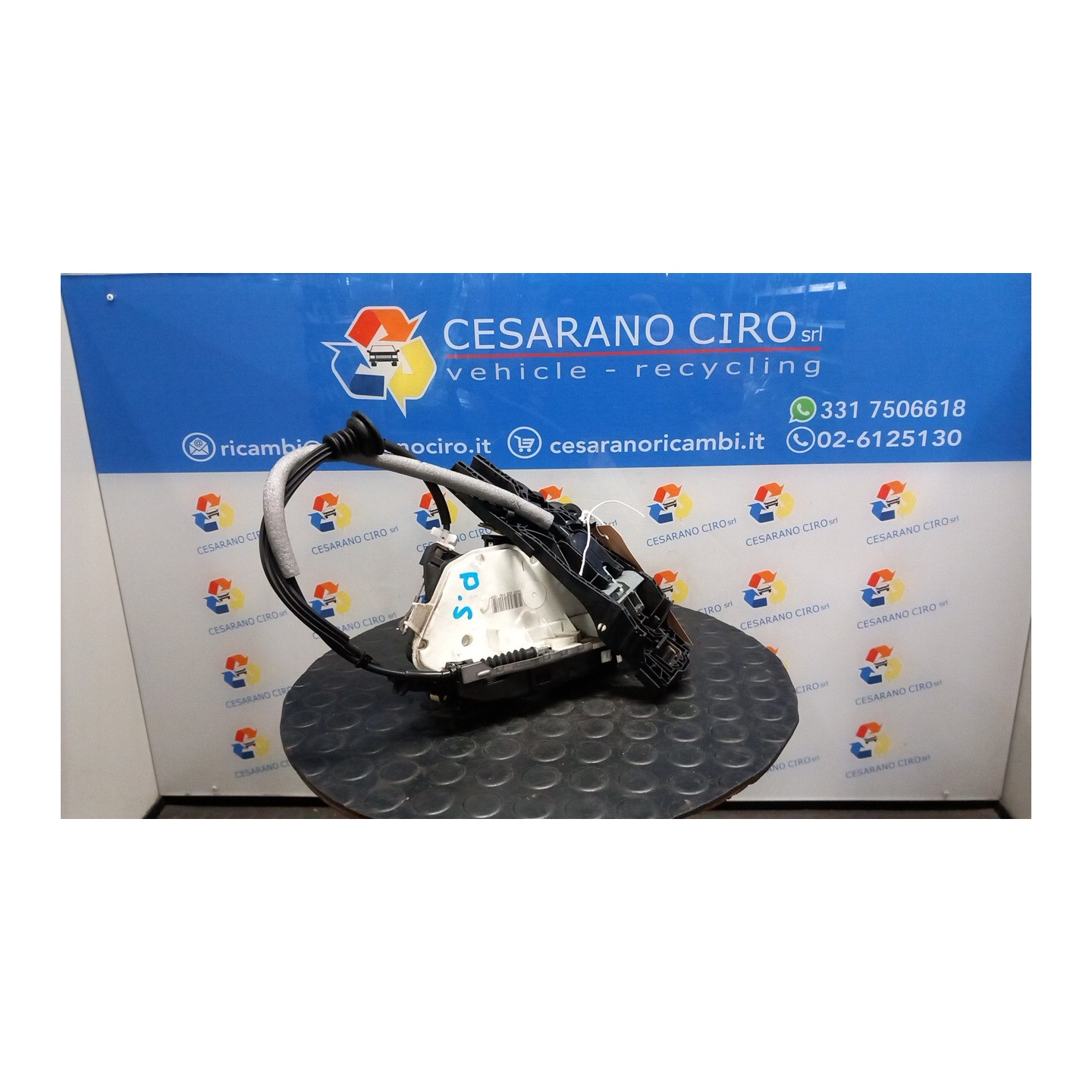 SERRATURA PORTA POST. SX. 025 VOLKSWAGEN GOLF (5K/AJ) (09/08-) CAV 5K4839015J