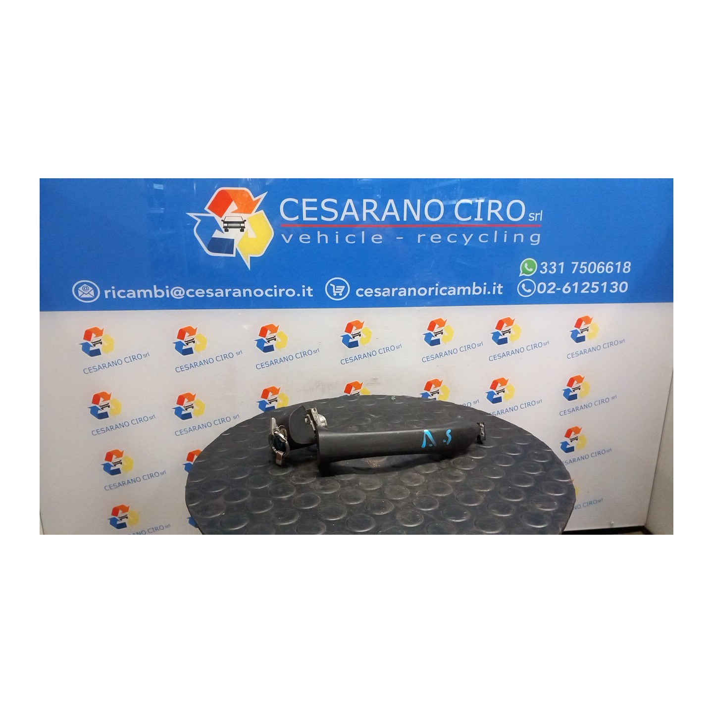 MANIGLIA PORTA ANT. SX. 052 MERCEDES-BENZ CLASSE B (T245) (03/05-03/13) 266940 A16976605019191