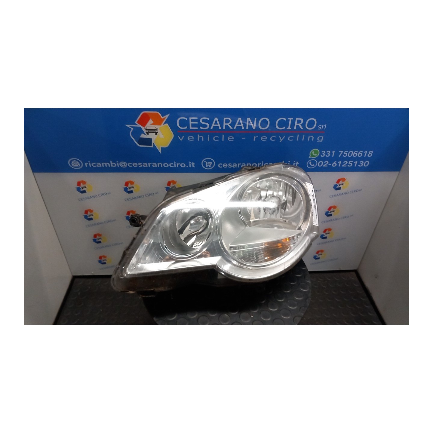 PROIETTORE VALEO SX. 088 VOLKSWAGEN POLO (9N) (04/05-) BZG 6Q1941007AT
