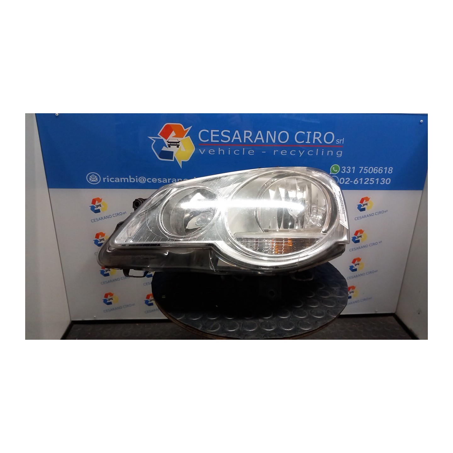 PROIETTORE VALEO SX. 096 VOLKSWAGEN POLO (9N) (04/05-) BWB 6Q1941007AT