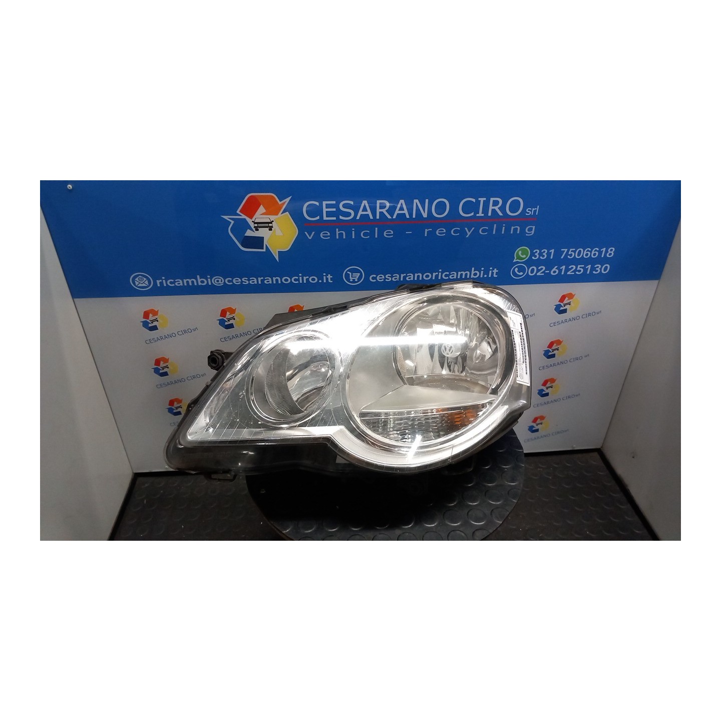 PROIETTORE VALEO SX. 096 VOLKSWAGEN POLO (9N) (04/05-) BWB 6Q1941007AT