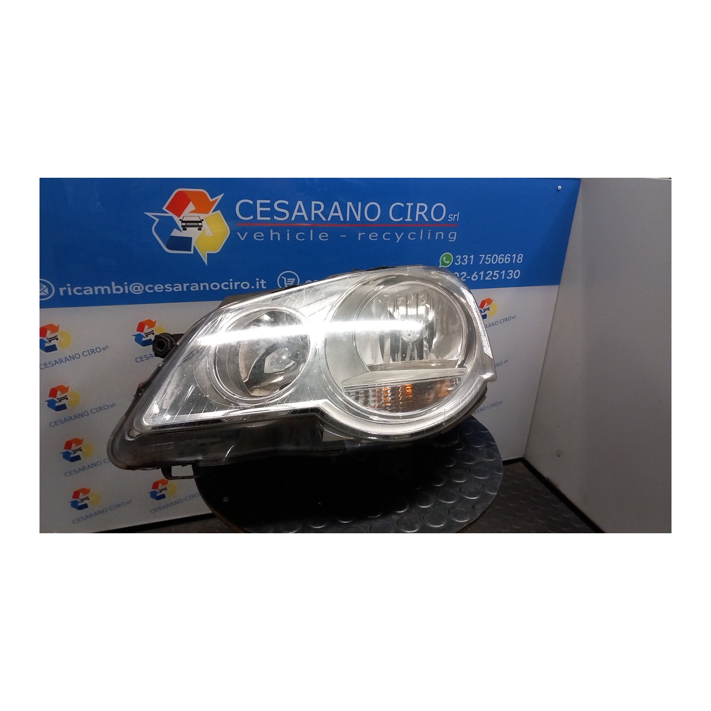 PROIETTORE VALEO SX. 096 VOLKSWAGEN POLO (9N) (04/05-) BWB 6Q1941007AT