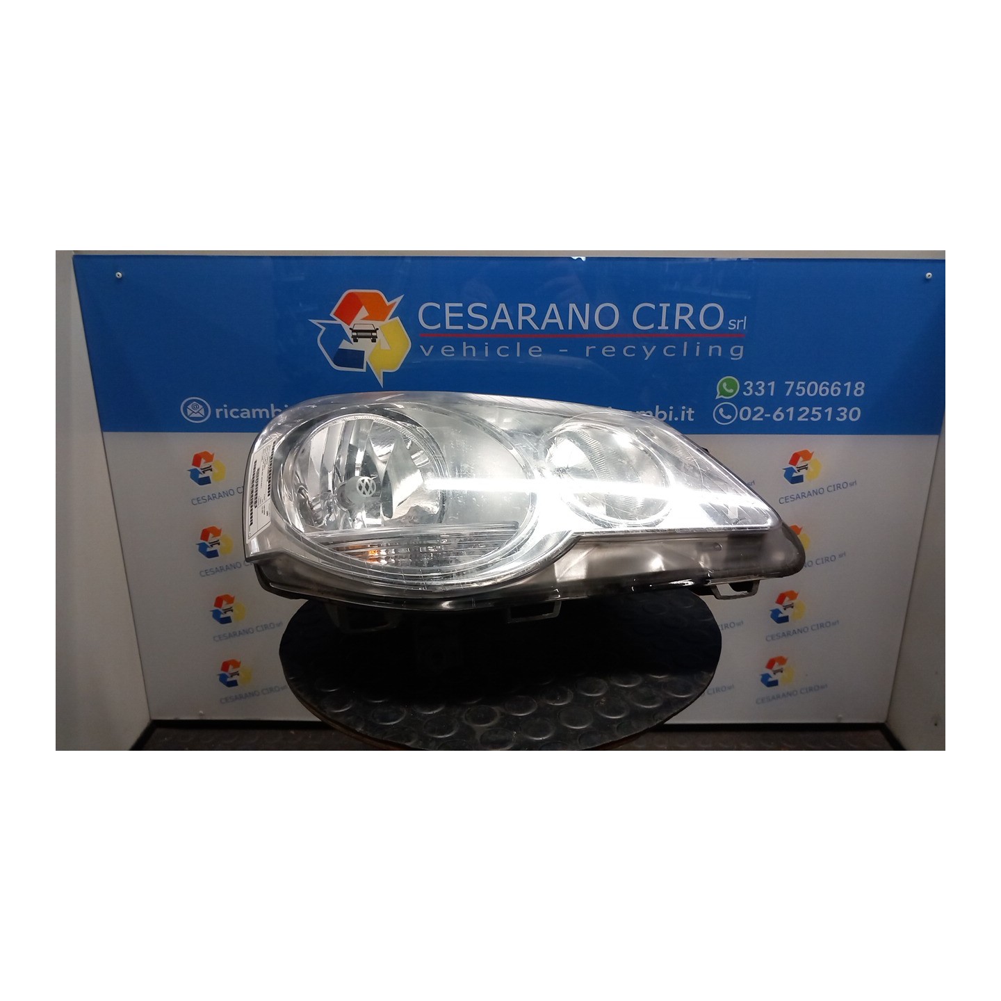 PROIETTORE VALEO DX. 100 VOLKSWAGEN POLO (9N) (04/05-) BWB 6Q1941008AT