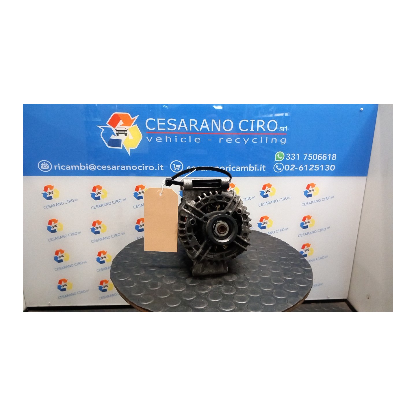 ALTERNATORE ROTAZIONE 110A 035 MINI MINI (R50/R53) (07/01-07/06) W10B16A 12317550997