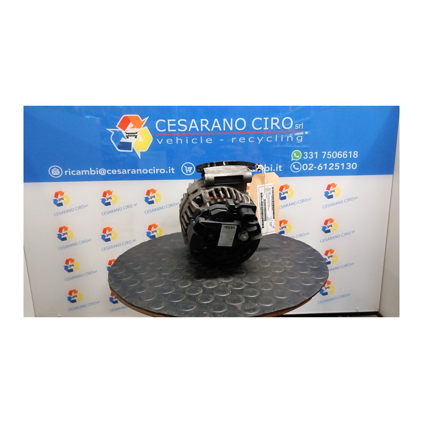 ALTERNATORE ROTAZIONE 110A 035 MINI MINI (R50/R53) (07/01-07/06) W10B16A 12317550997