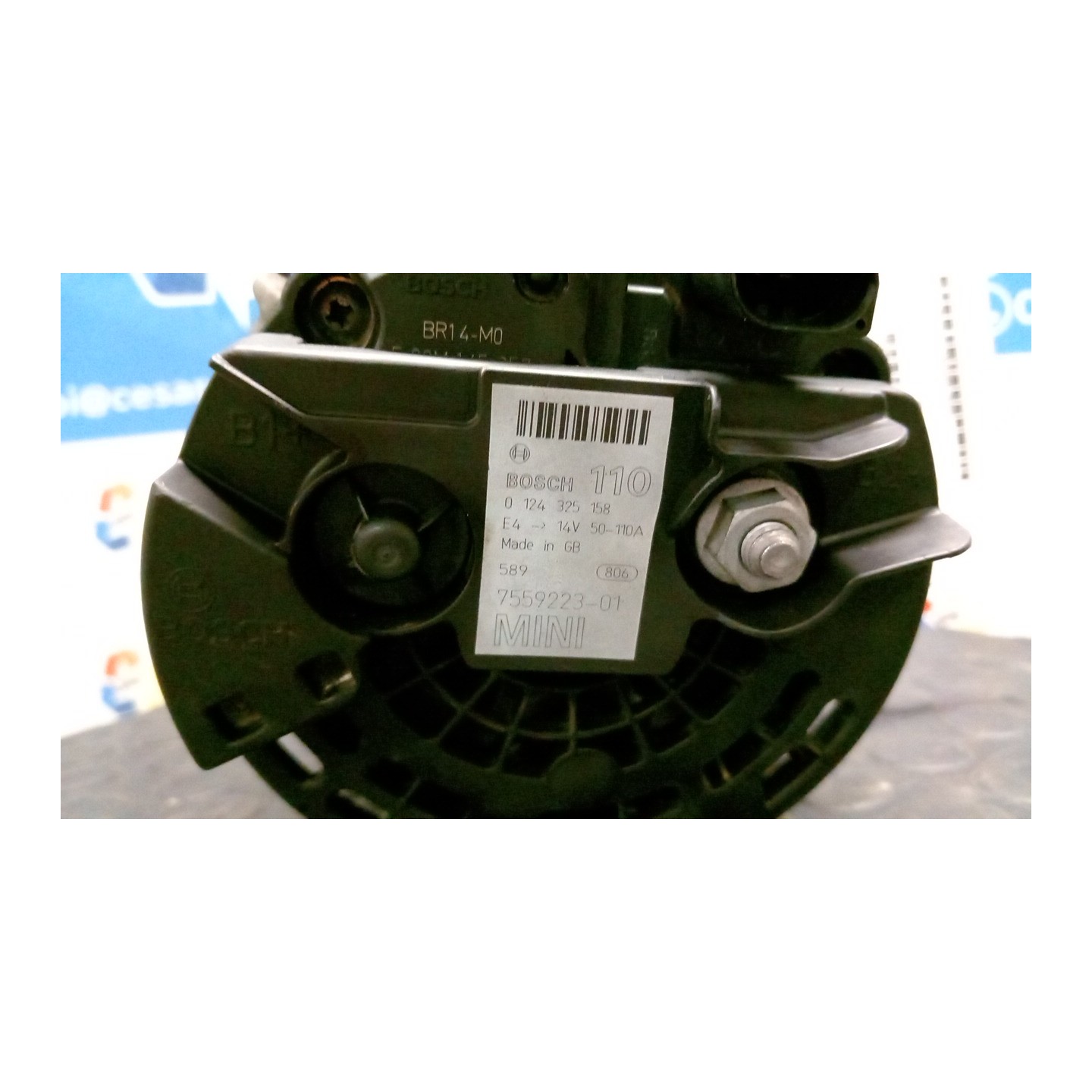 ALTERNATORE ROTAZIONE 110A 035 MINI MINI (R50/R53) (07/01-07/06) W10B16A 12317550997