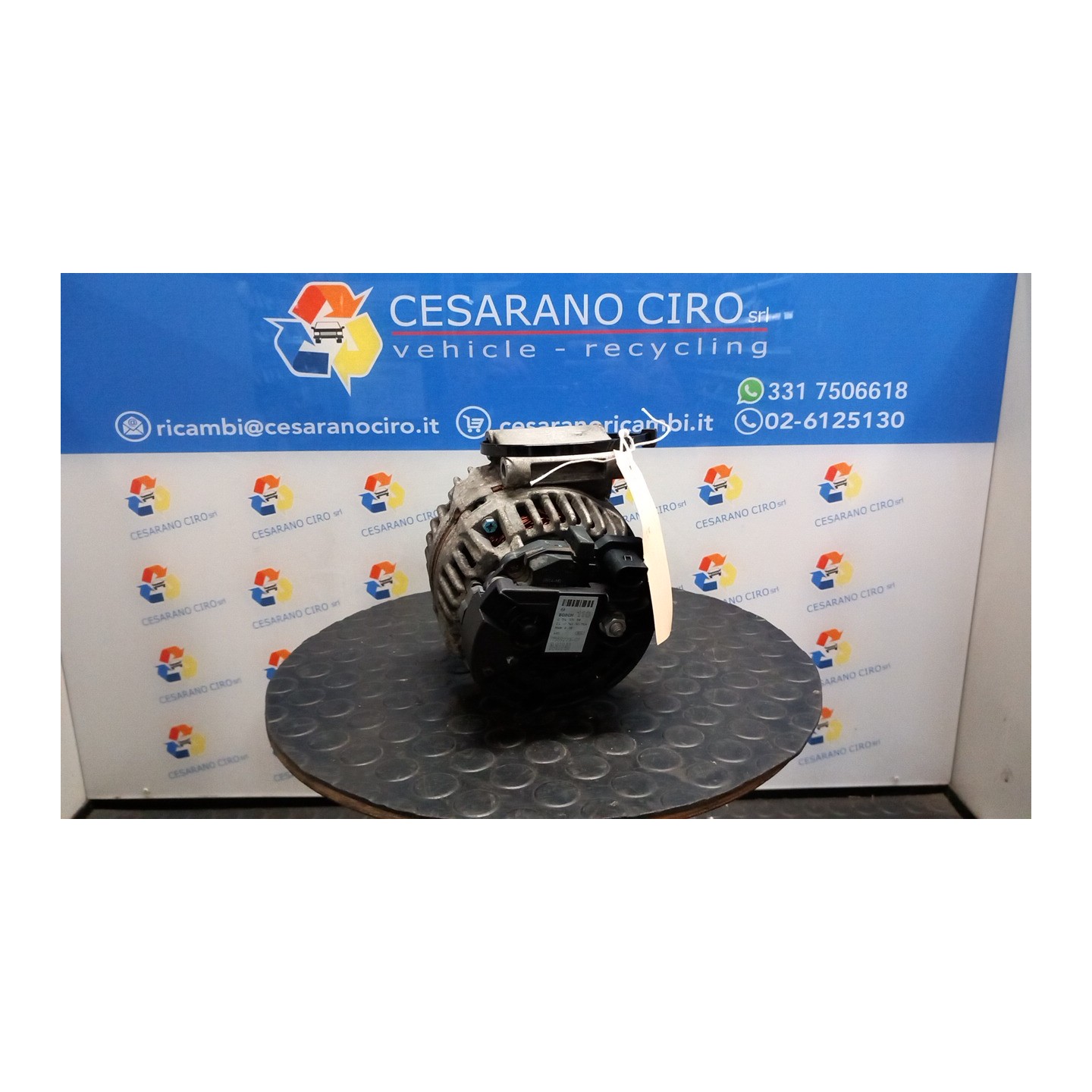 ALTERNATORE ROTAZIONE 110A 036 MINI MINI (R50/R53) (07/01-07/06) W10B16A 12317550997
