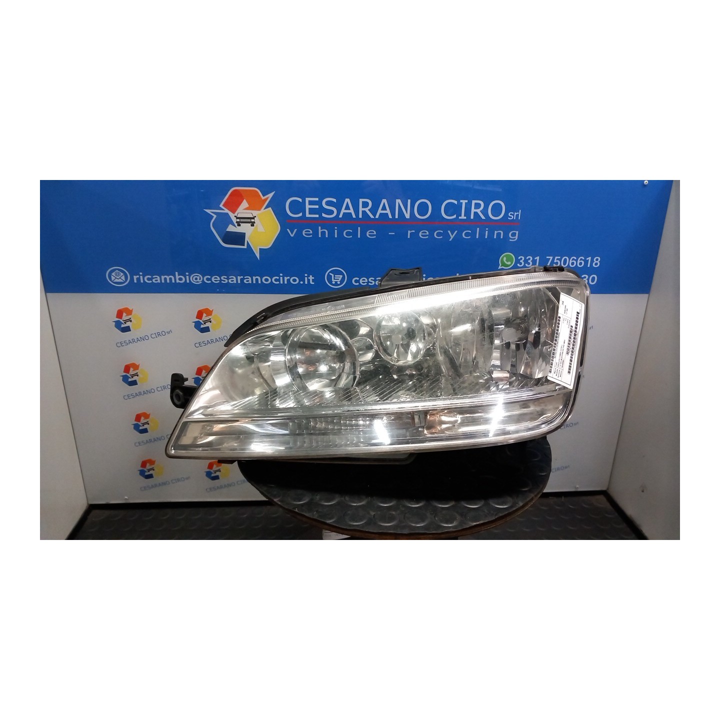 PROIETTORE SX. 004 FIAT IDEA (2S) (10/03-12/10) 188A9000 51747605