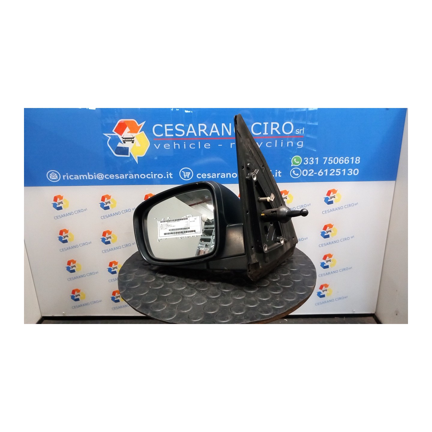 RETROVISORE EST. SX. 022 HYUNDAI I10 (02/08-06/14-) G4HG 876100X010CA