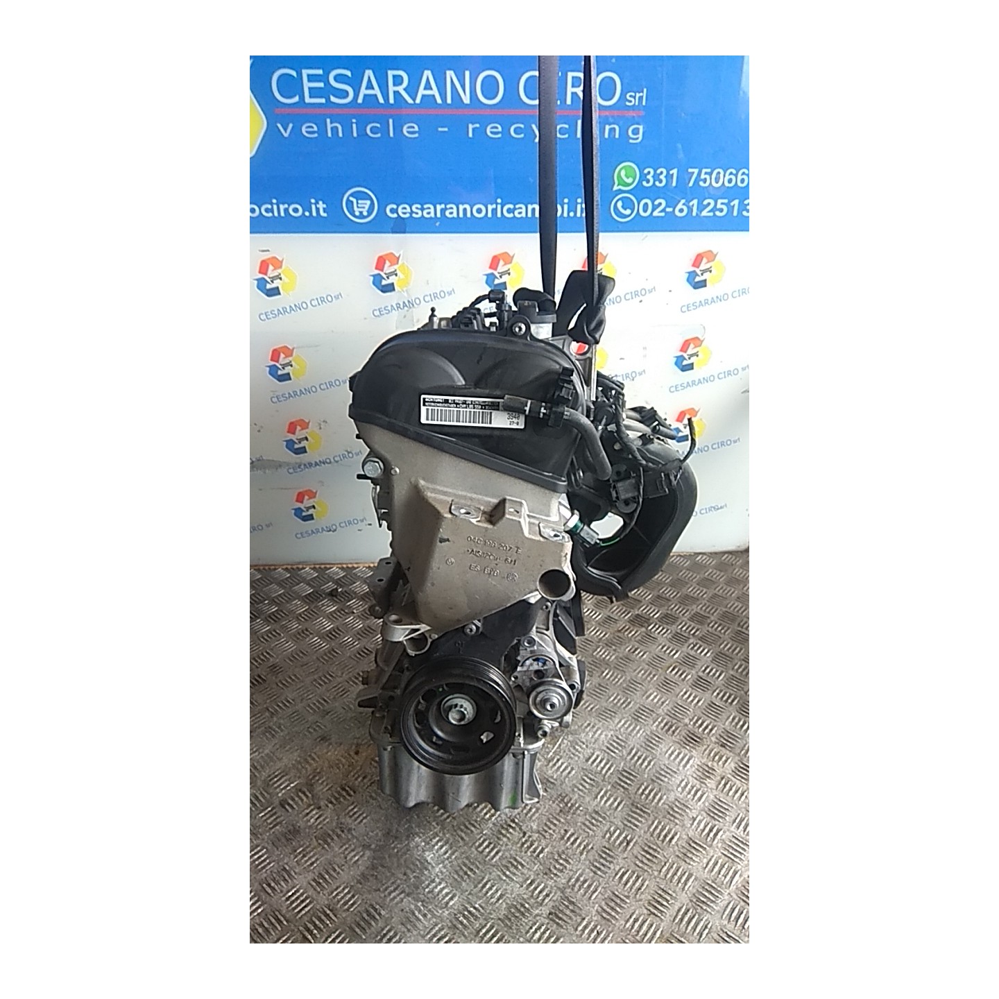 MOTORE SEMICOMPL. ROTAZ. 006 VOLKSWAGEN UP! (06/16-) CHY 04C100031LX