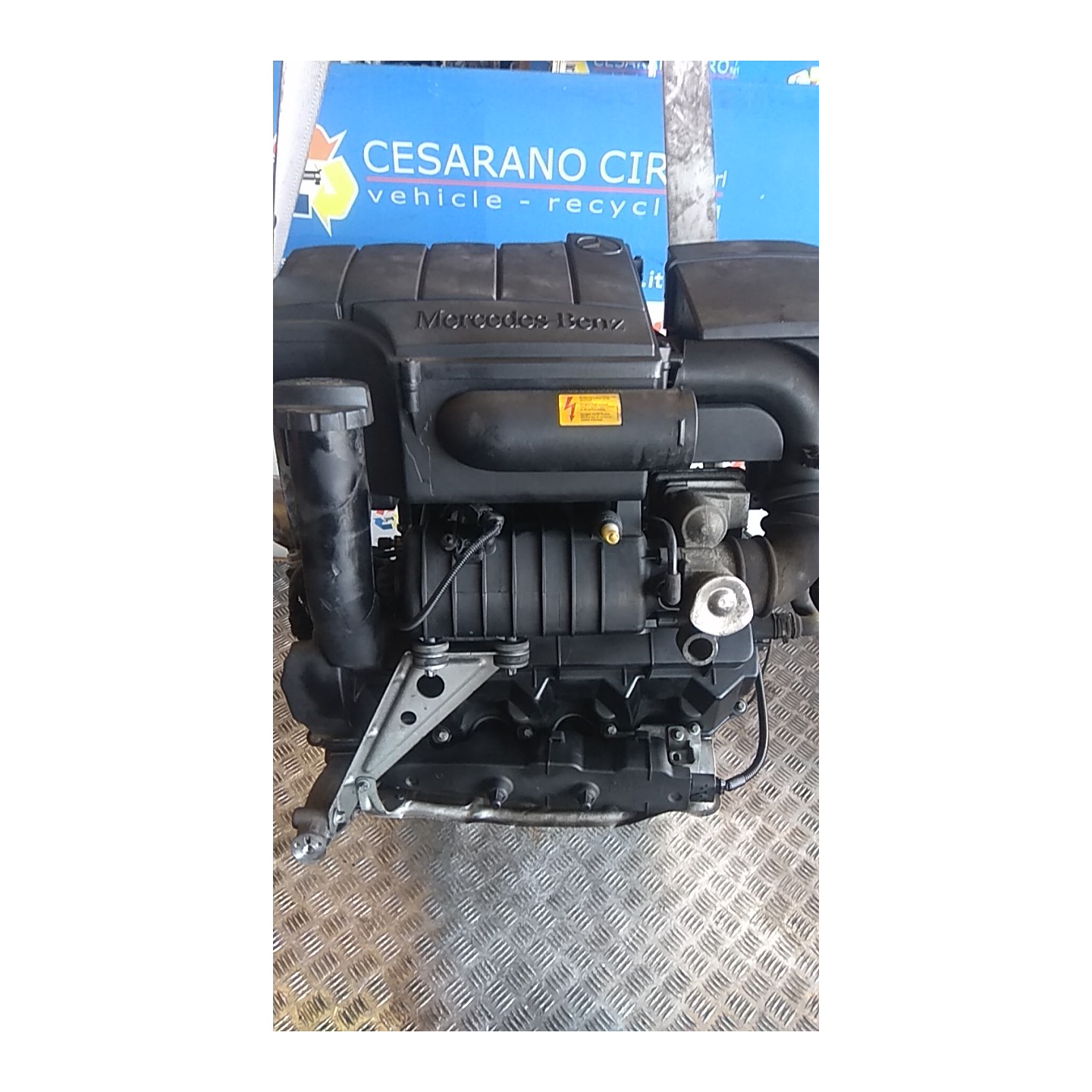 MOTORE COMPL. 017 MERCEDES-BENZ CLASSE A LUNGA (V168) (03/01-0 166990 A1660106100